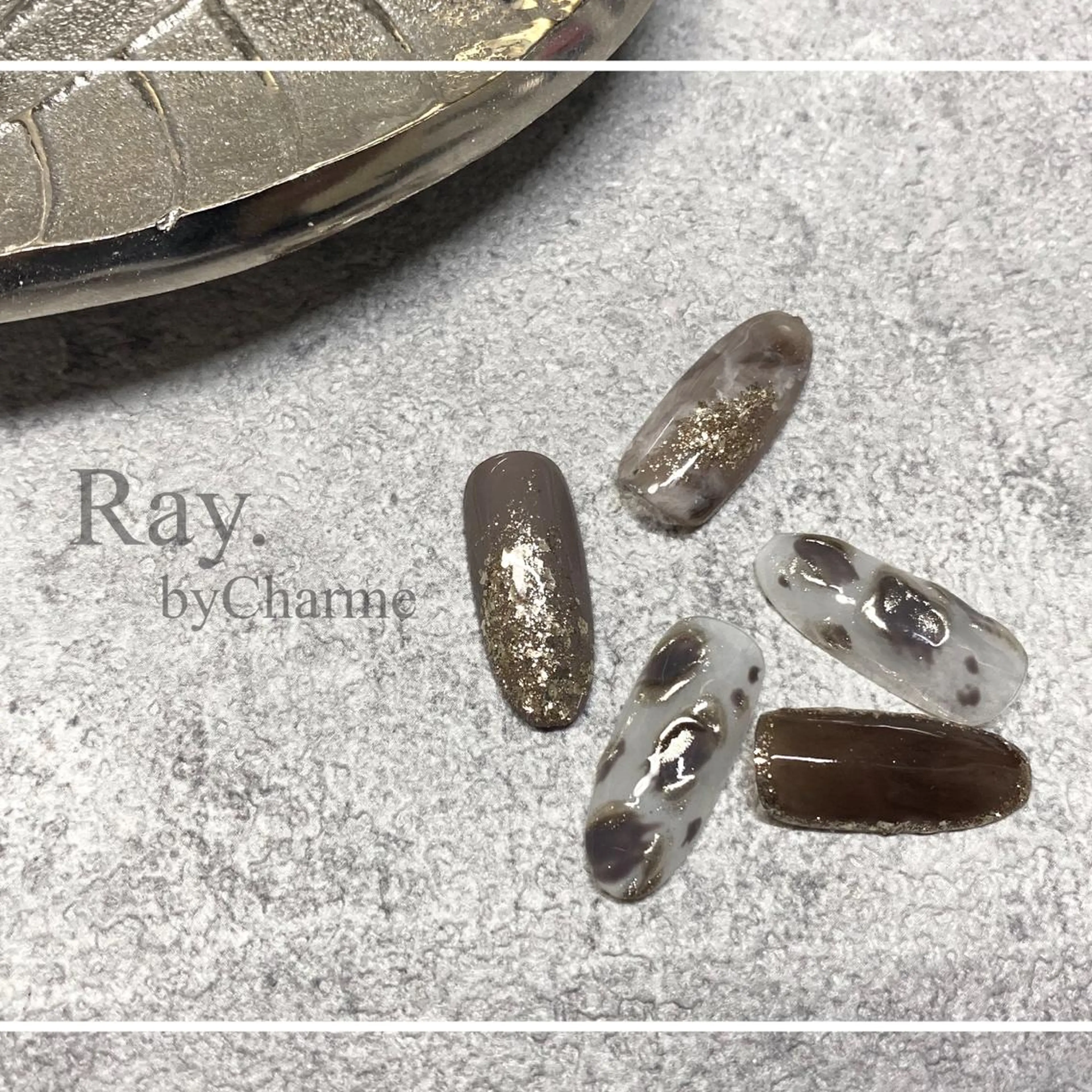 ネイル Ray. /綺麗目ニュアンスのネイルデザイン