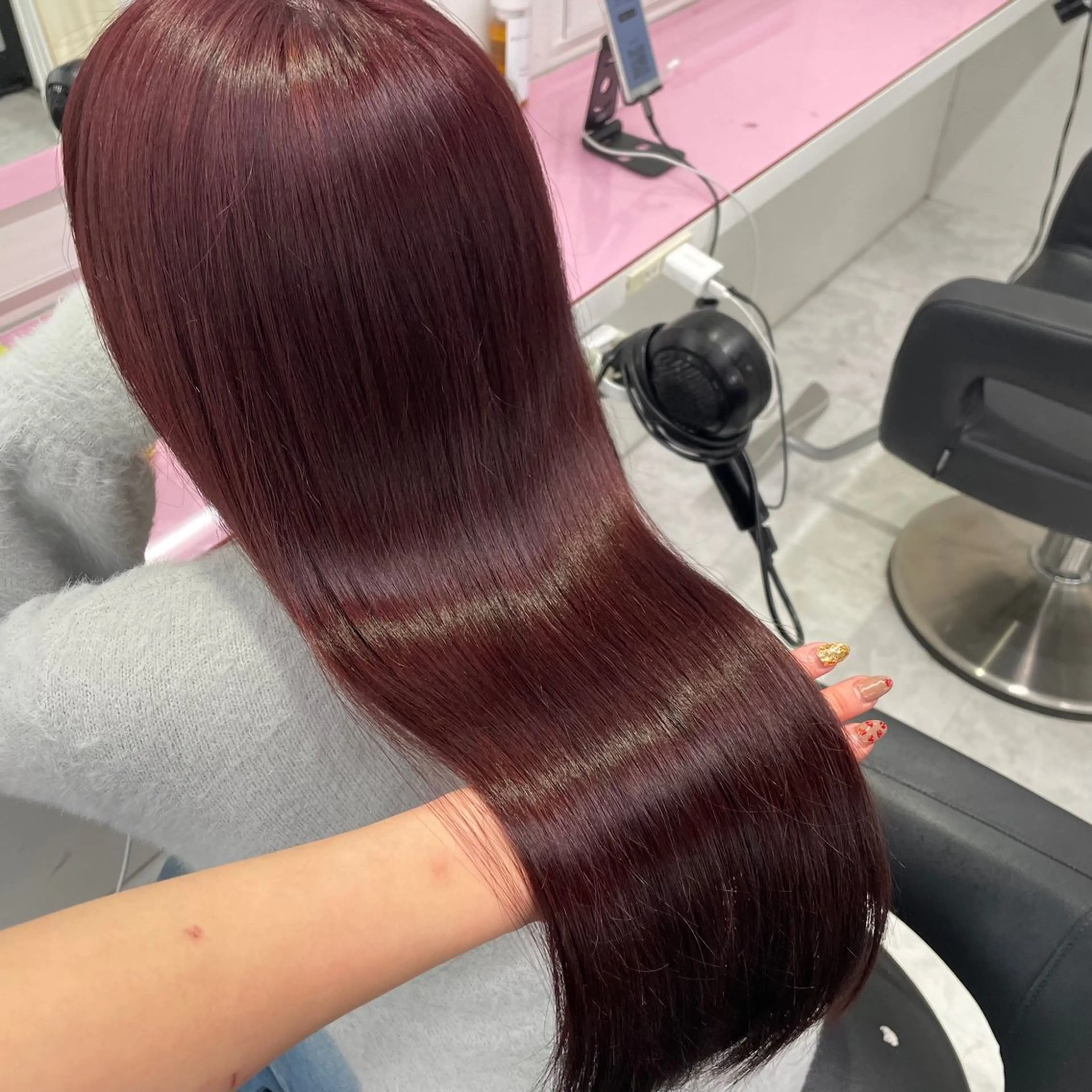 ロング ヘアアレンジ カット 縮毛矯正 🤍韓国暖色ヘアNo .1🤍渋谷/らいるのヘアスタイル