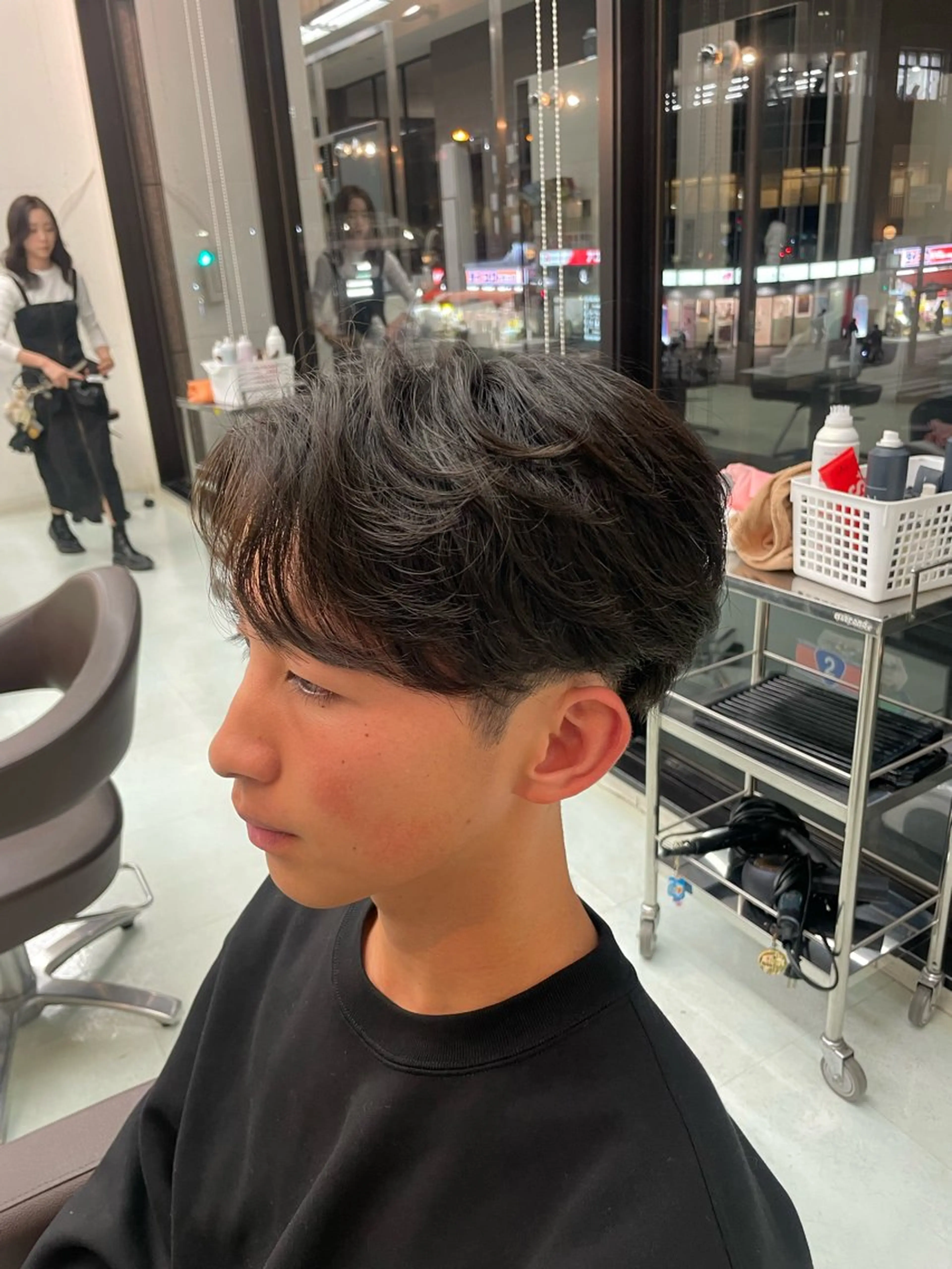 パーマ メンズ メンズパーマ カット パーマ ✨似合わせ特化美容師 WILL上村 拳吾のヘアスタイル