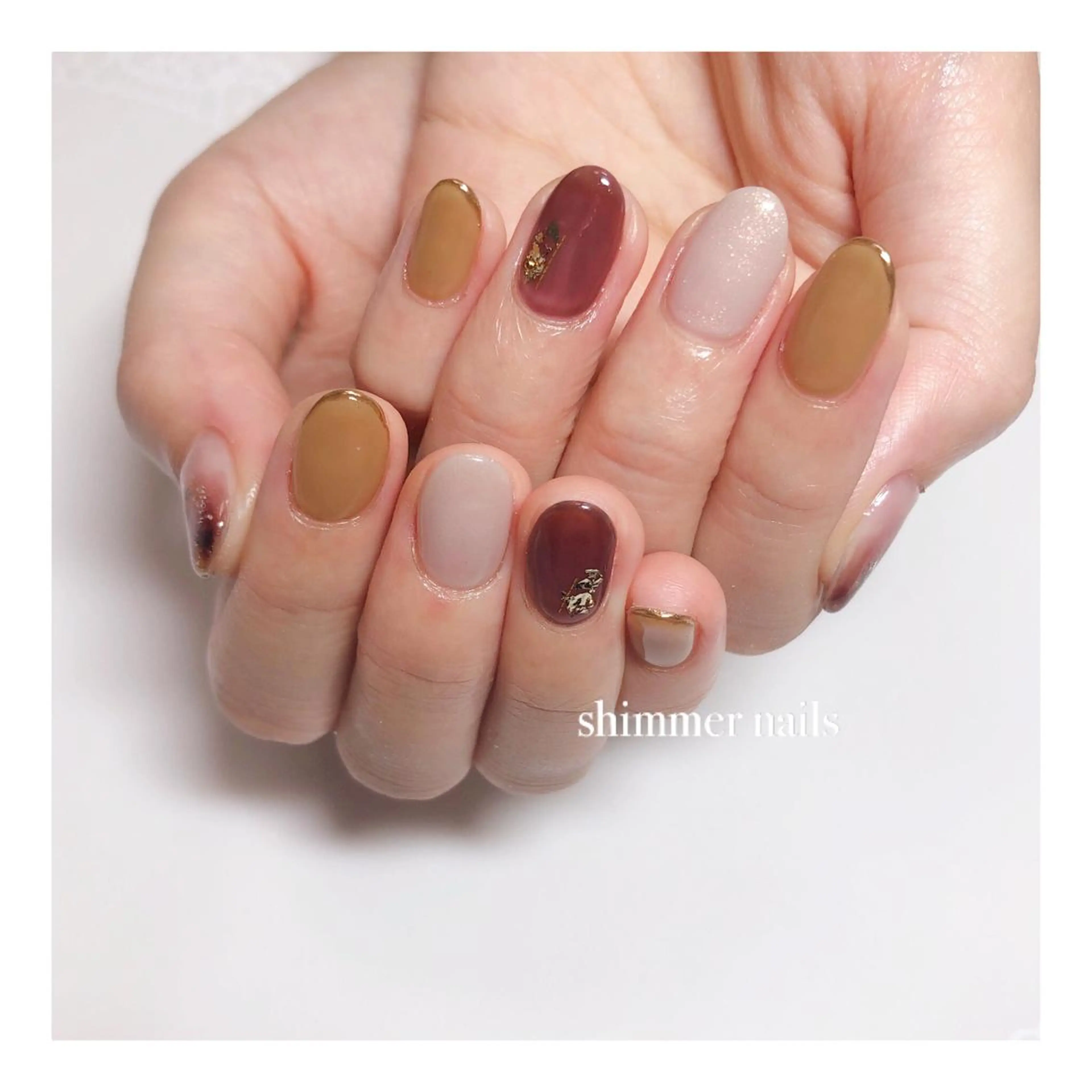 ネイル shimmer nailsのネイルデザイン