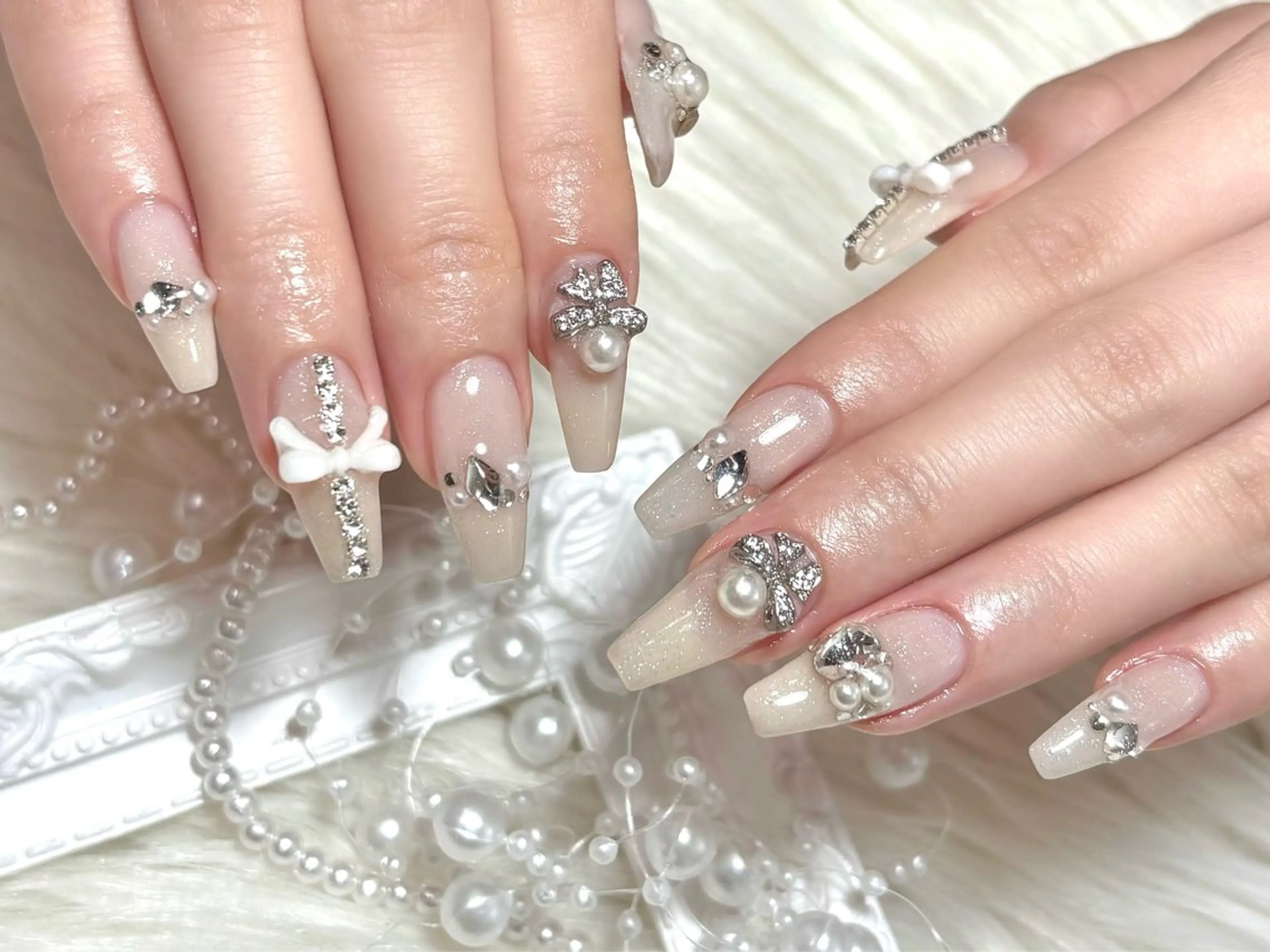 オフ込み🌟 自爪乗せ放題コース💎🩷の写真