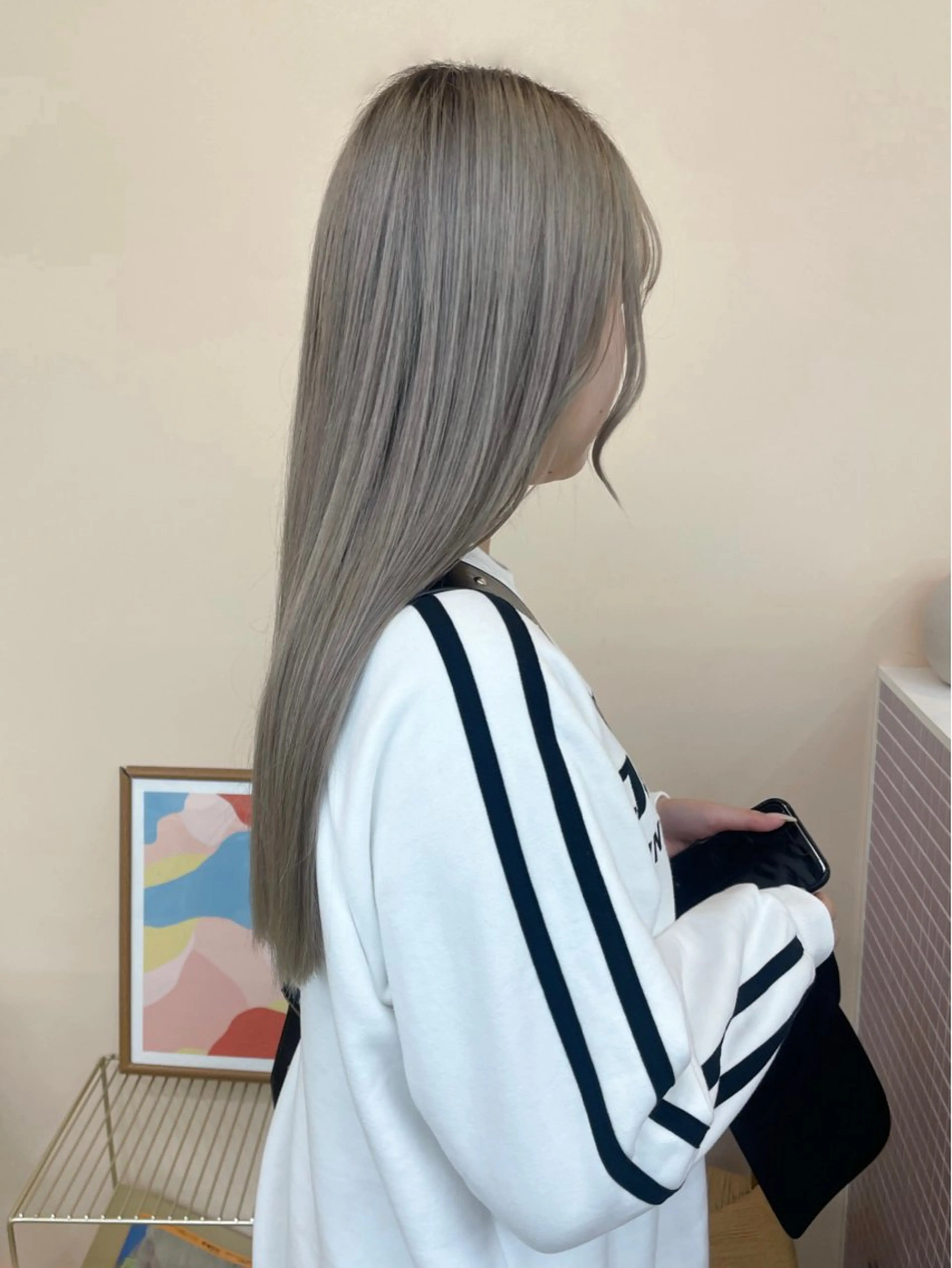 ロング ボブカットモデル/パ ーマ/harunaのヘアスタイル