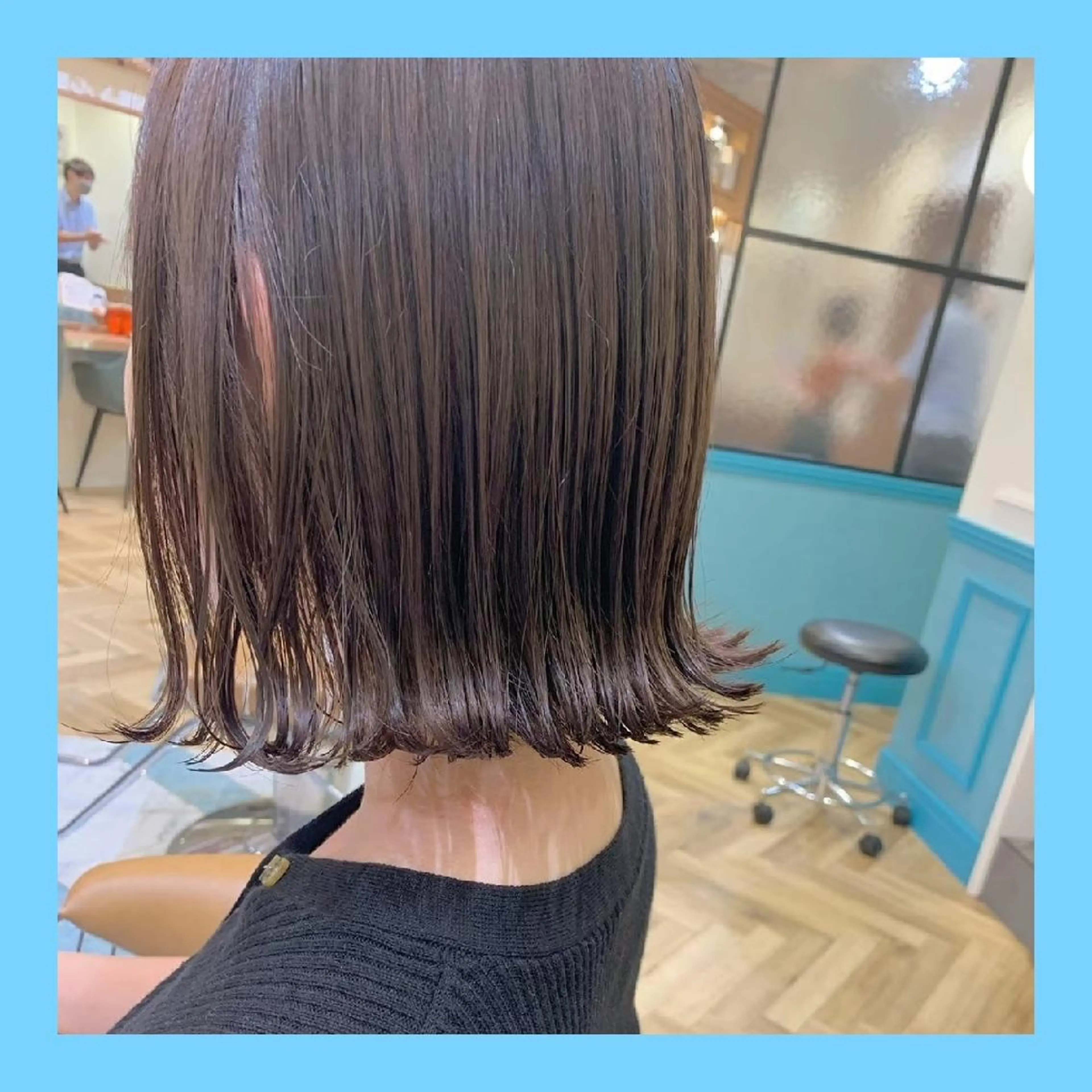 ミディアム カラー カット ヘアカラー 縮毛矯正 トリートメント 🌹艶ボブの達人🌹 SYOHEIのヘアスタイル