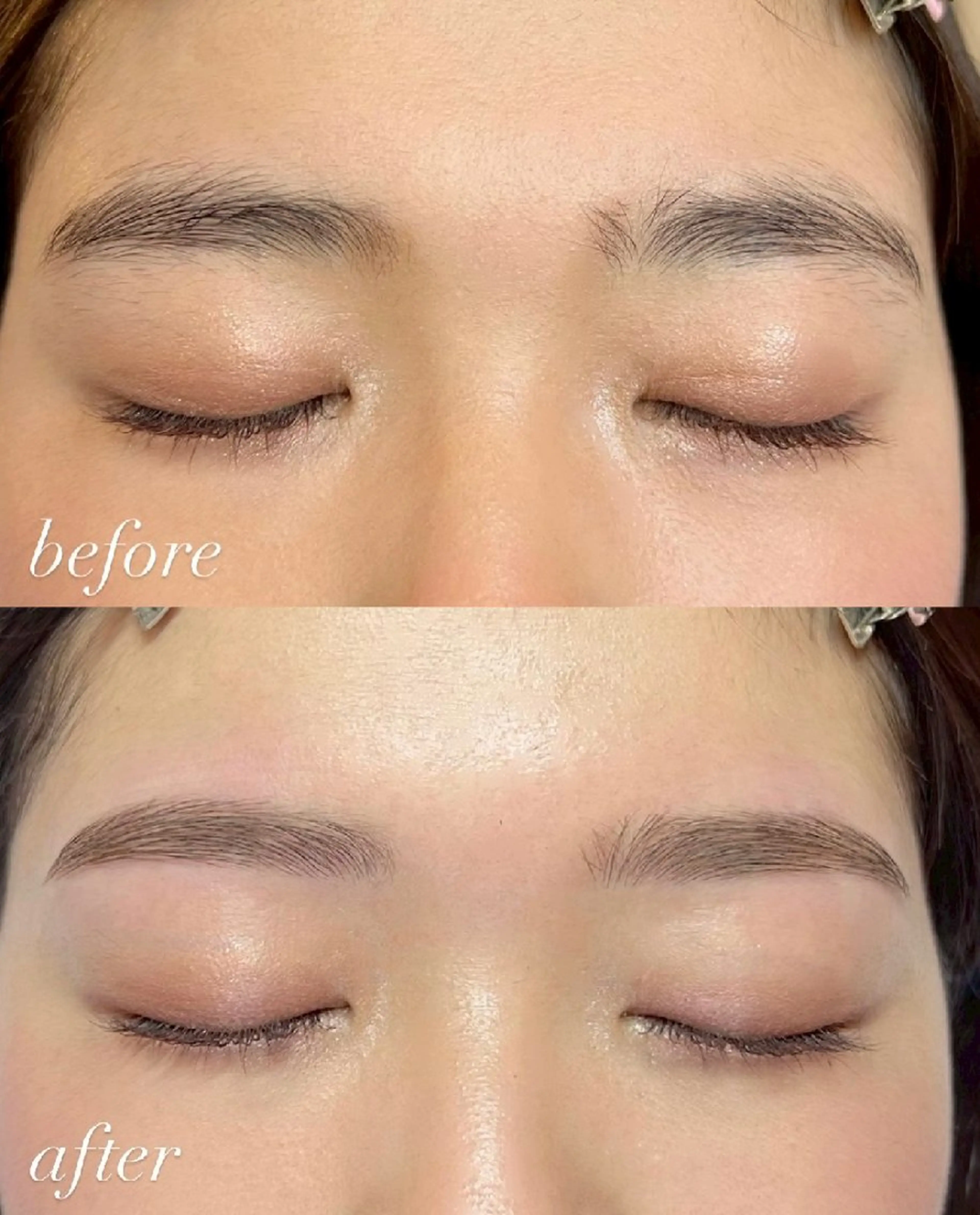 アイブロウ 眉毛ワックス脱毛 Richer所属・有川 桜のマツエク・マツパデザイン