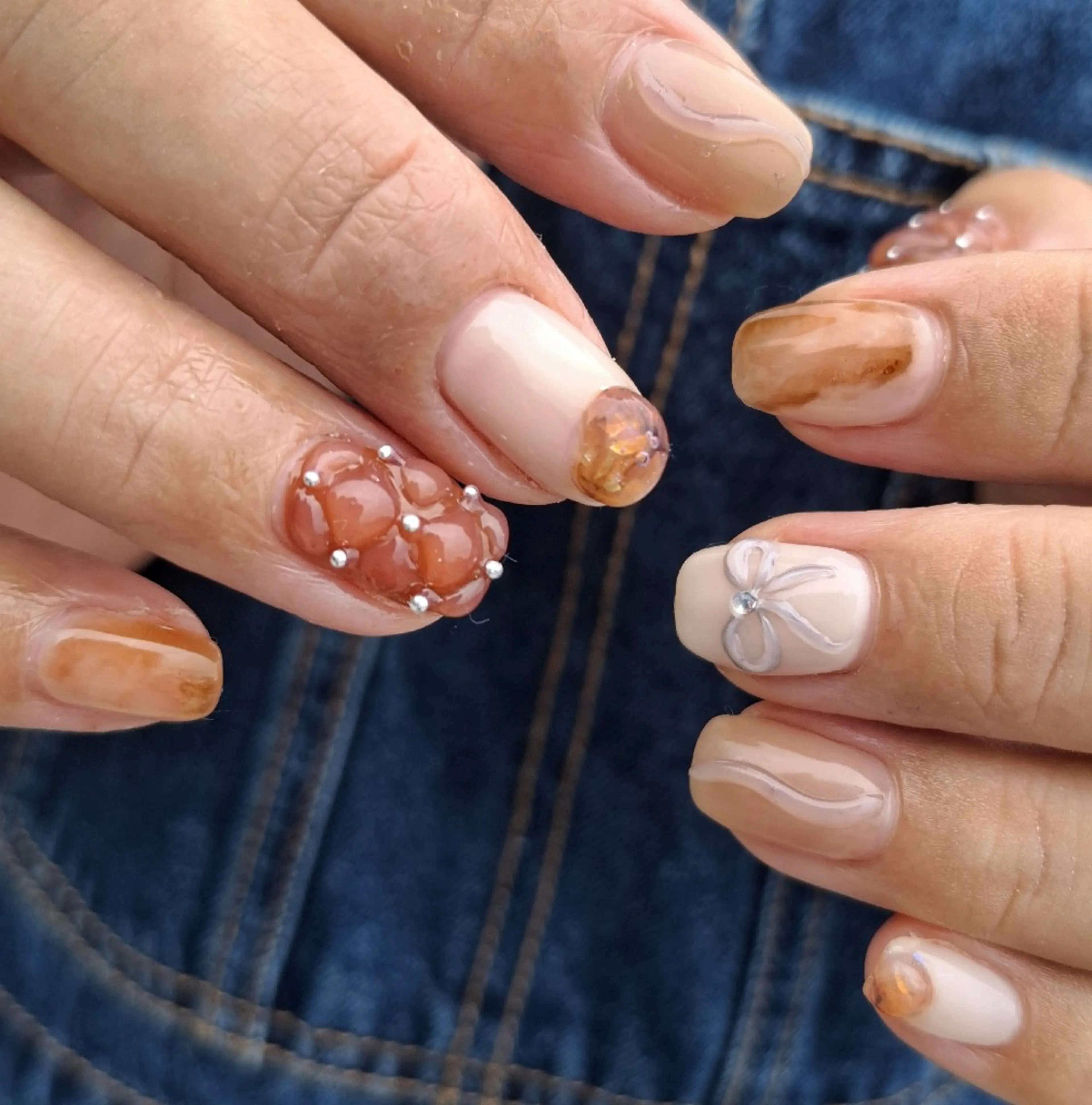 ネイル ハンドネイル ænon nailのネイルデザイン