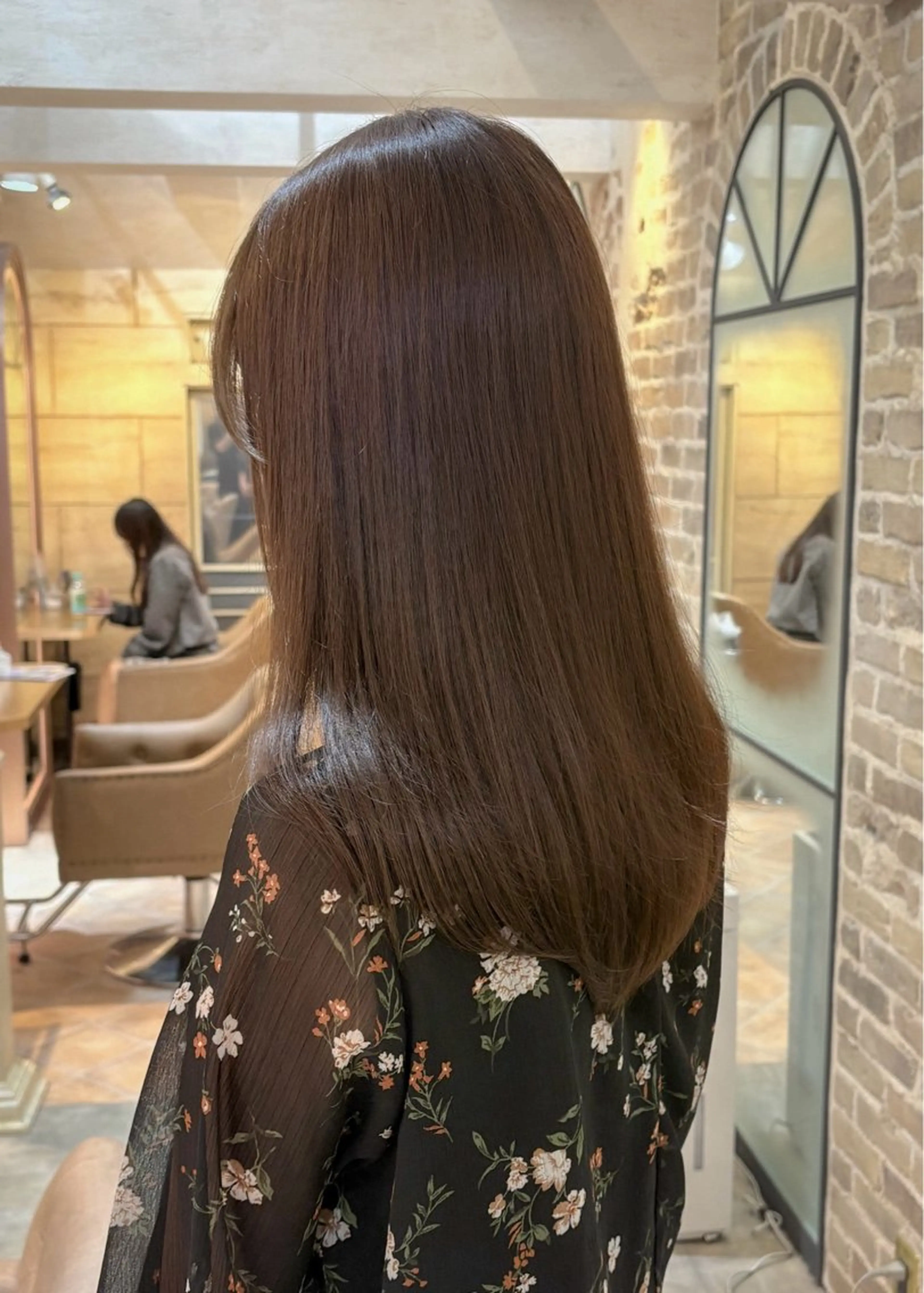 ロング カラー カット ヘアカラー トリートメント グレージュ|くすみ× 透明感|kazutoのヘアスタイル