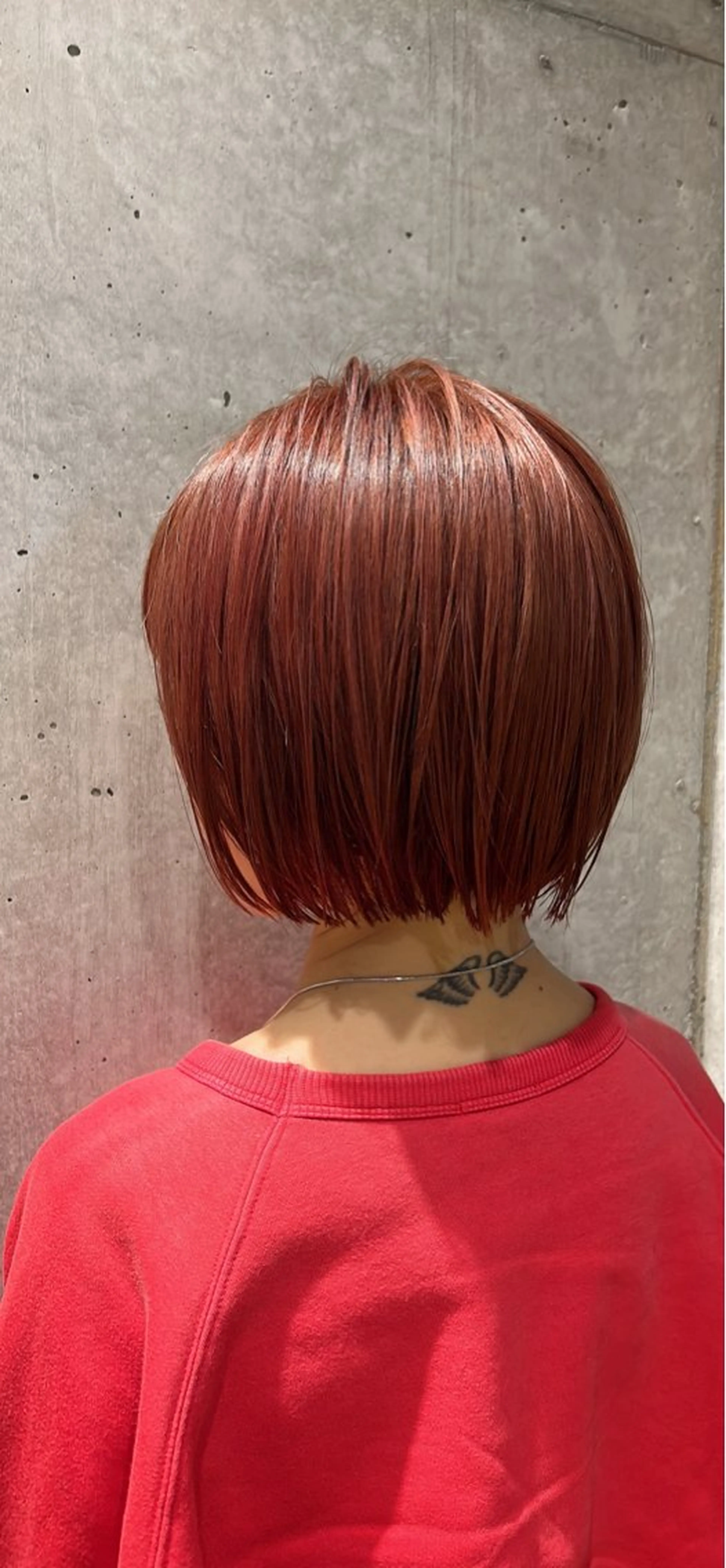 ショート カラー ヘアカラー 岡本 蓮央のヘアスタイル