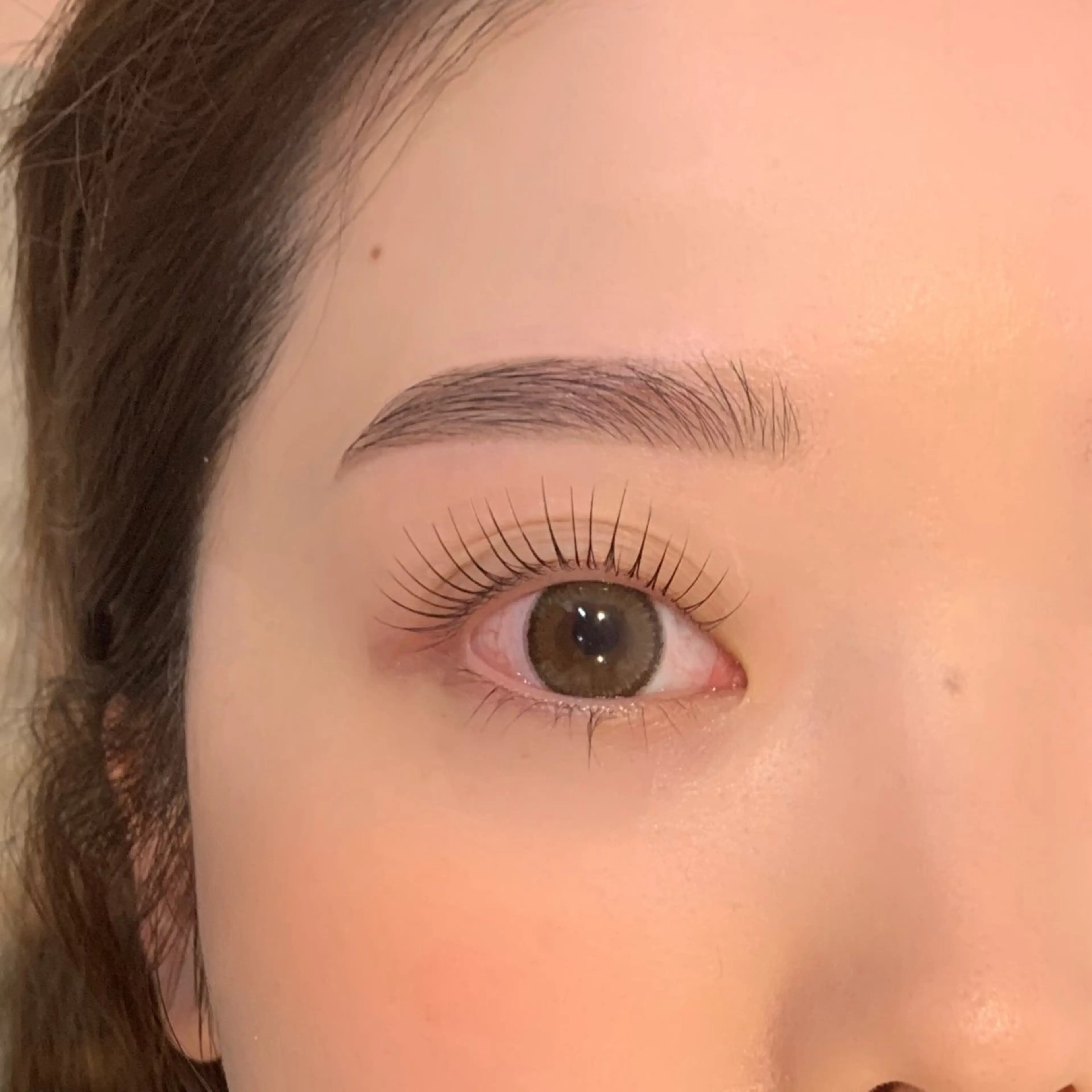 マツエク・マツパ 束感まつ毛 Cカール 韓国風マツエク Lカール まつげパーマ マツパ ohime 新宿店 natsumiのマツエク・マツパデザイン