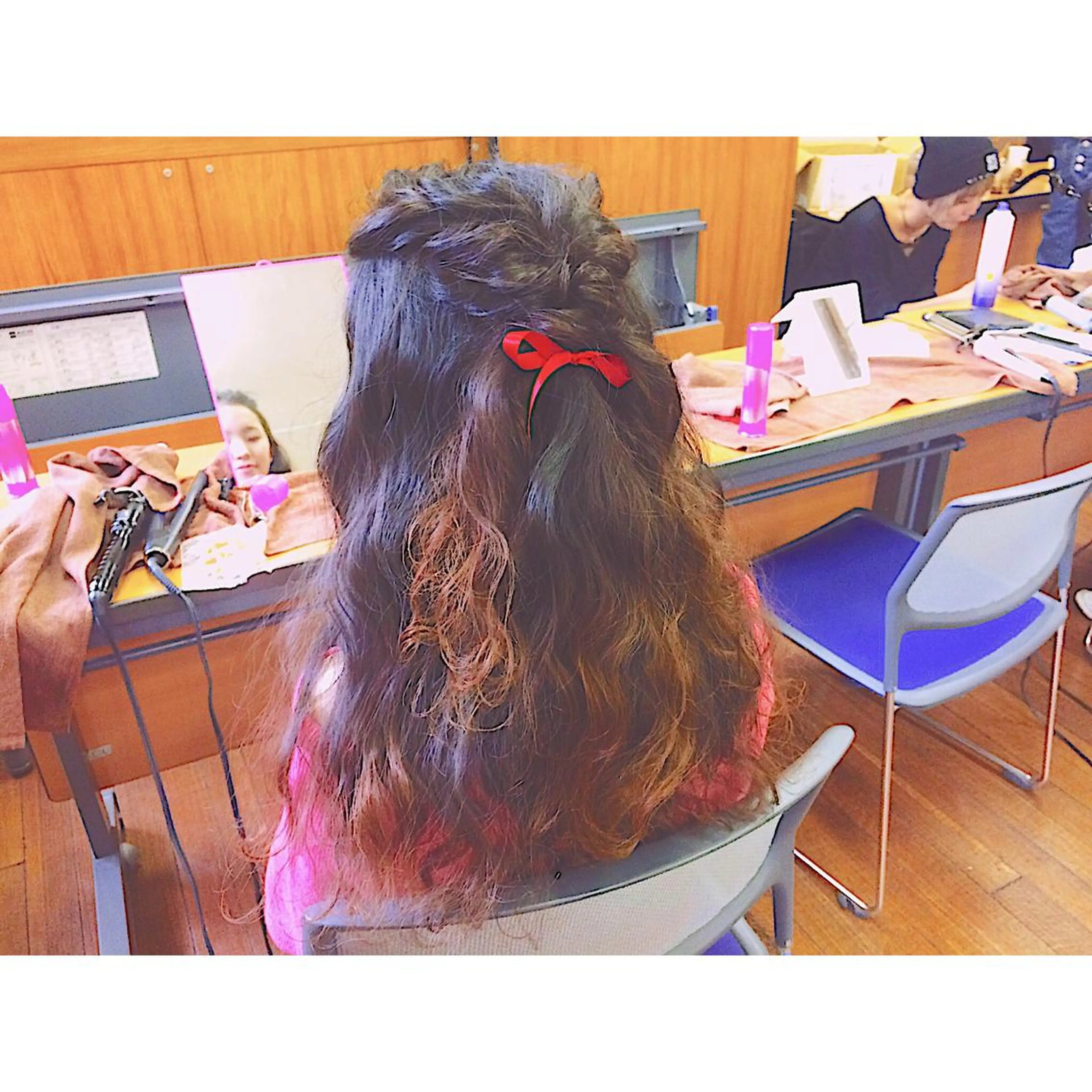 ヘアアレンジ 藤井 菜緒のヘアスタイル