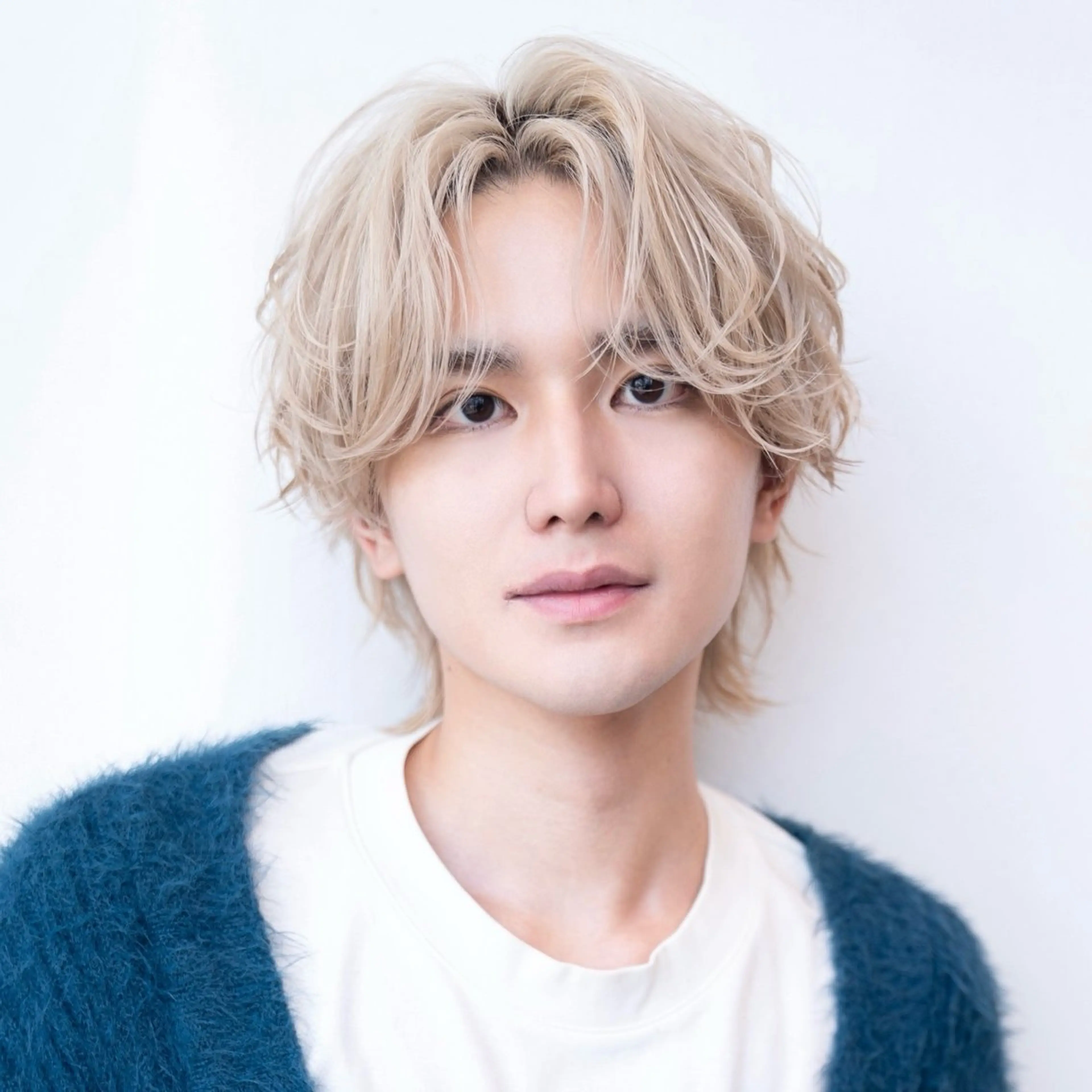 ミディアム カラー ブリーチ ウルフカット ヘアカラー ブリーチカラー/渋谷 /髪質改善/shinのヘアスタイル