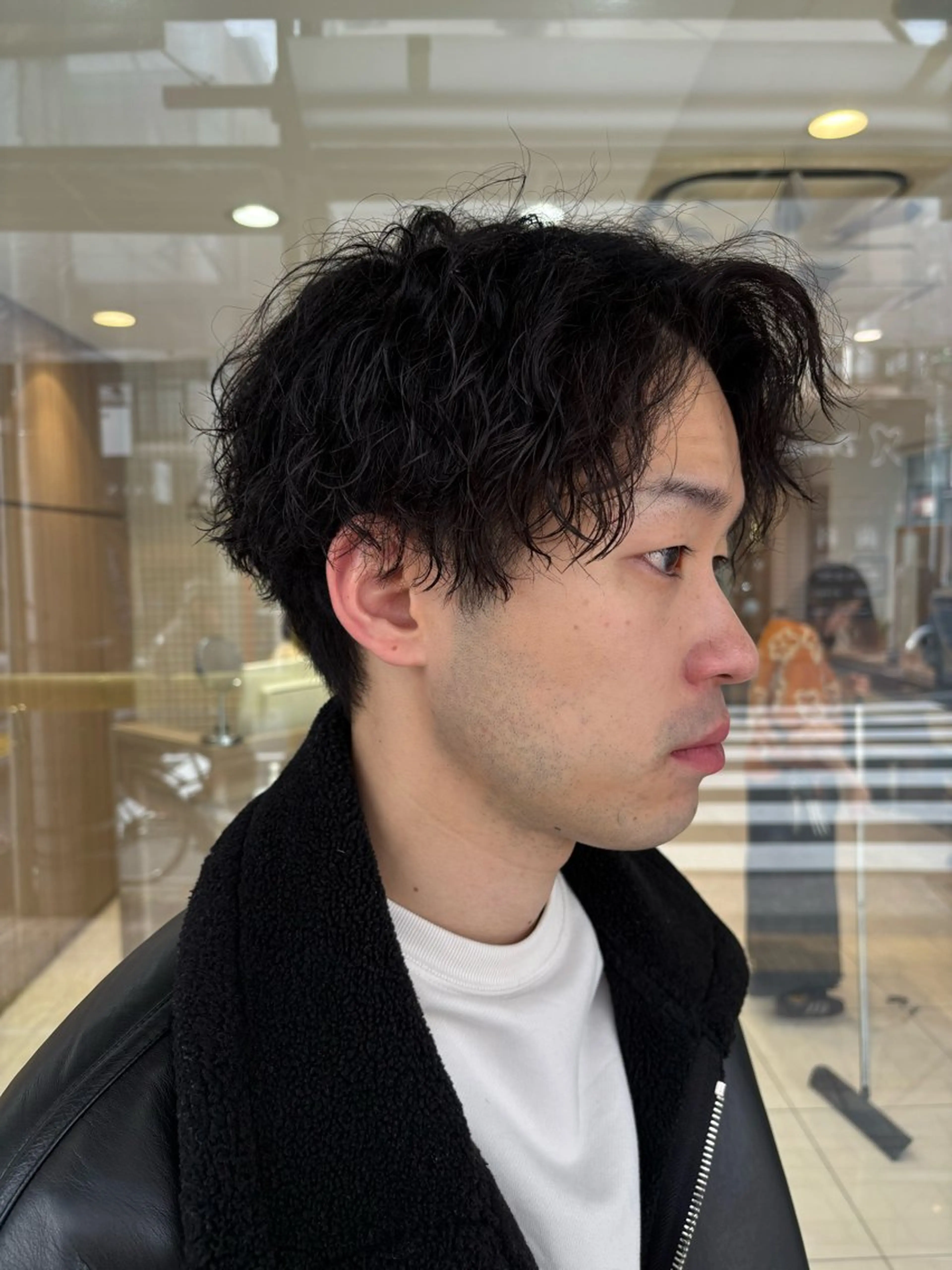 パーマ メンズ メンズパーマ ツイストスパイラルパーマ スパイラルパーマ ブリーチ/パーマ 縮毛/レイヤーaoiのヘアスタイル