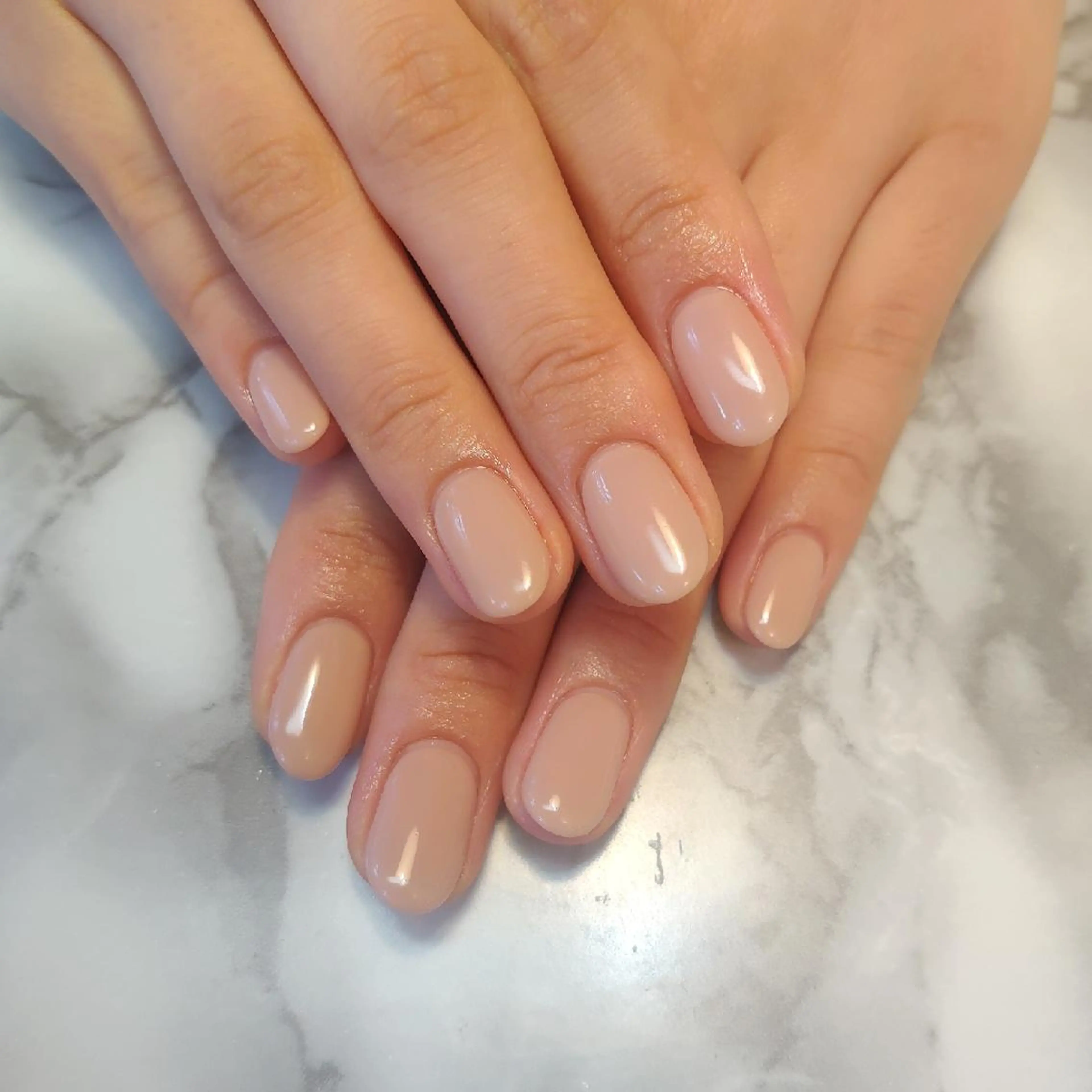 ネイル ワンカラーネイル ジェヌインネイル 河内のネイルデザイン