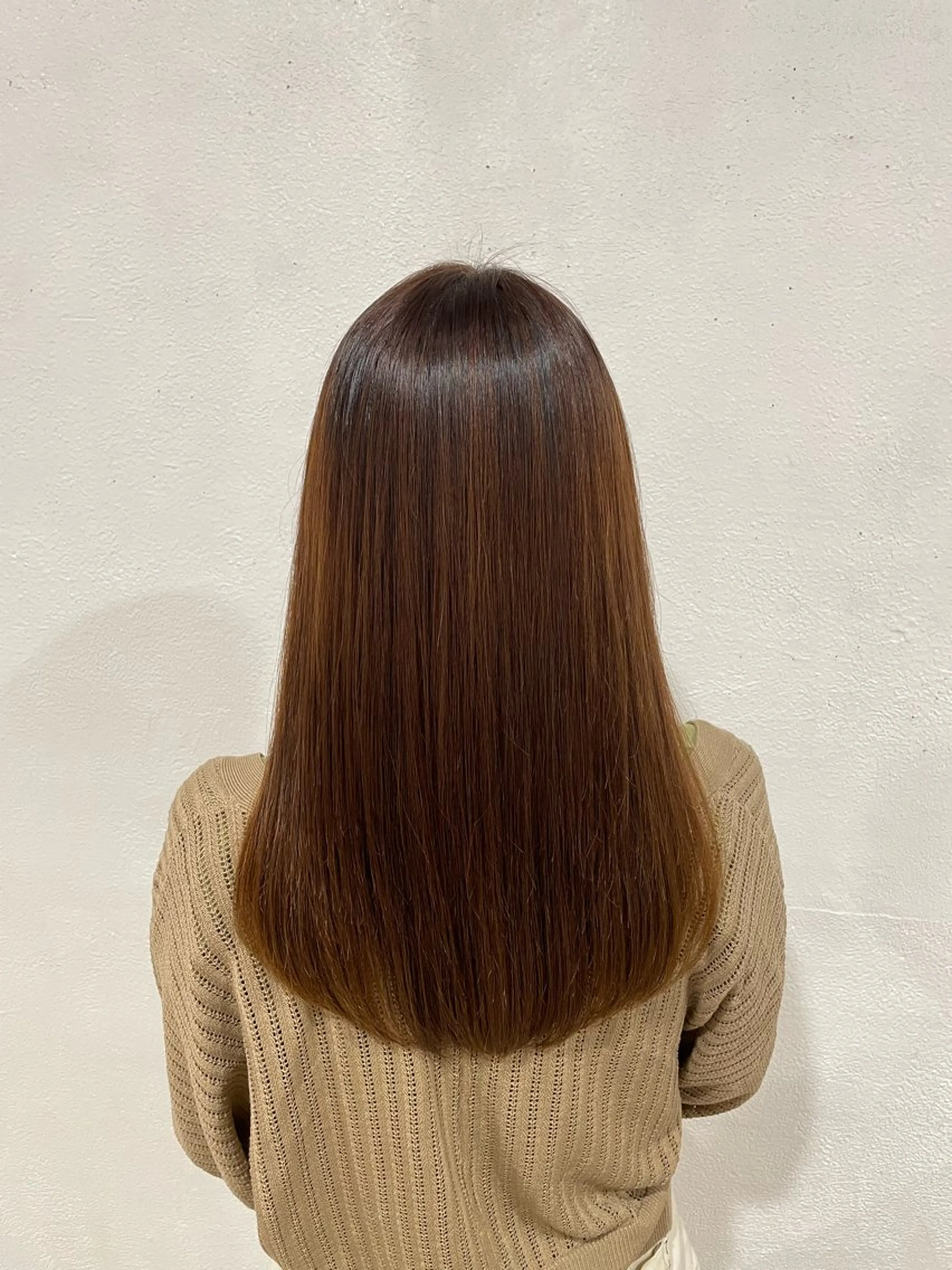 ロング パーマ 髪質改善 縮毛矯正 ストレートパーマ 【お洒落パーマ】 Elme　肥塚康汰郎のヘアスタイル