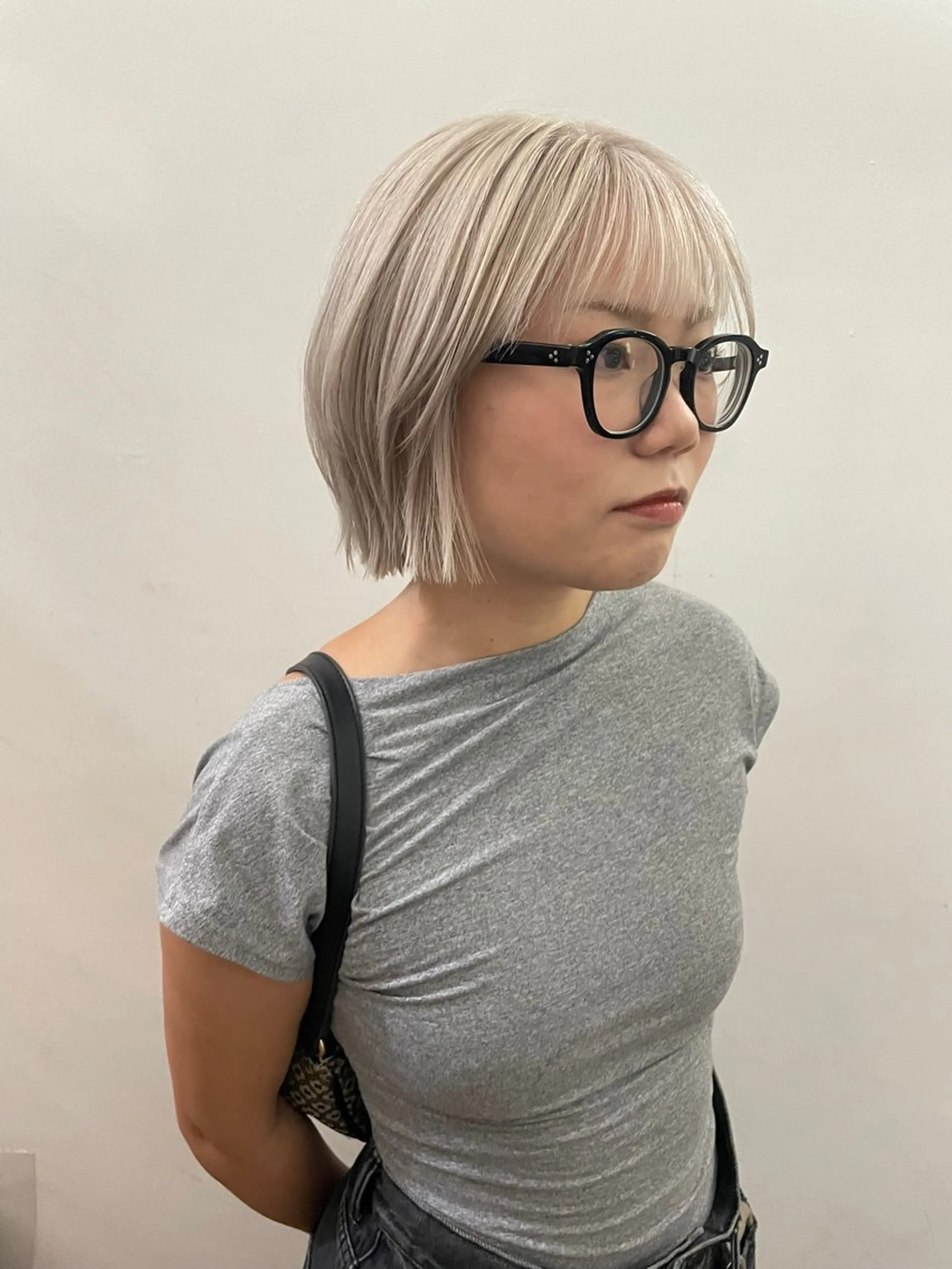 ミディアム ボブカット 💎坪谷のヘアスタイル