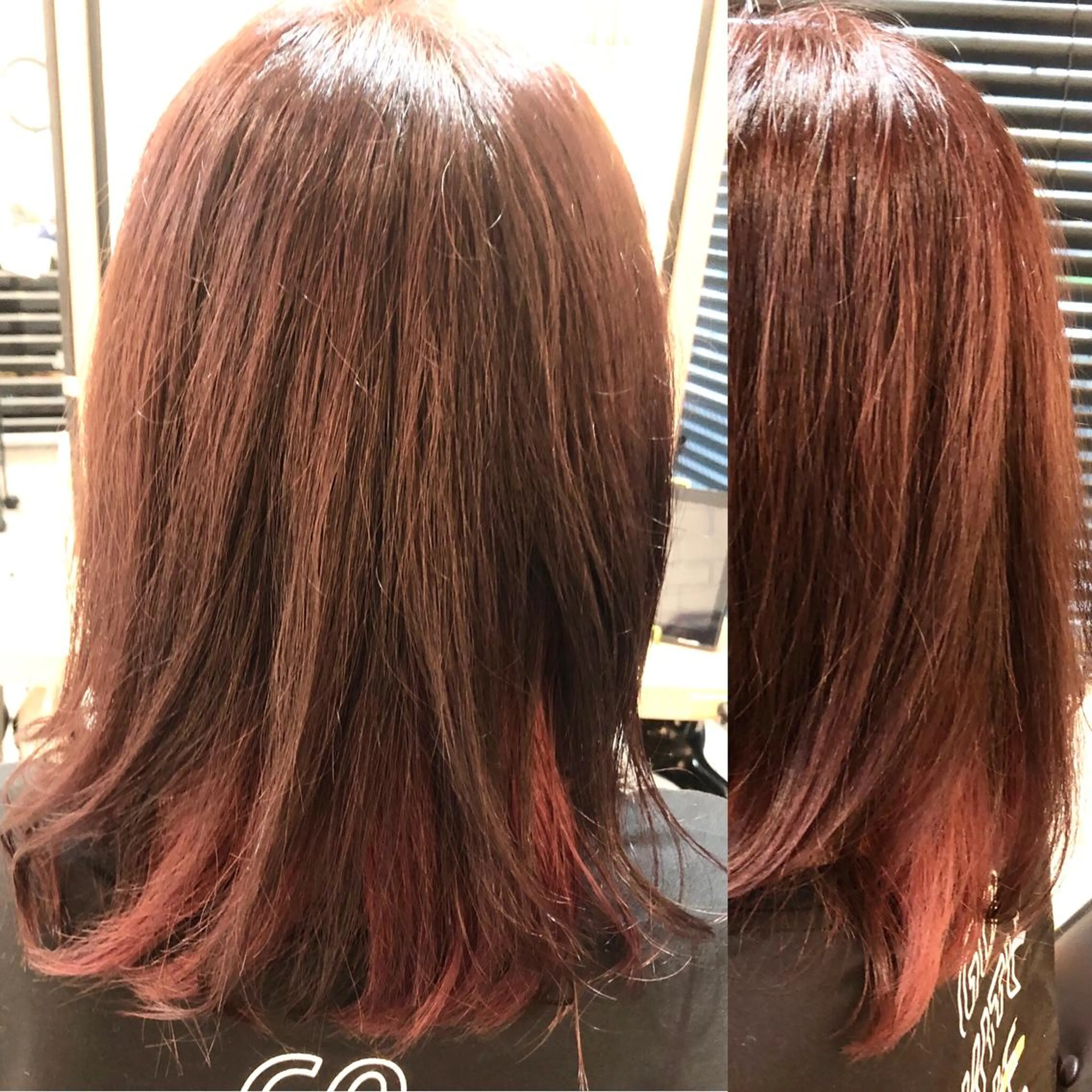 セミロング カラー 柏/春日竜次 /髪質改善縮毛矯正のヘアスタイル