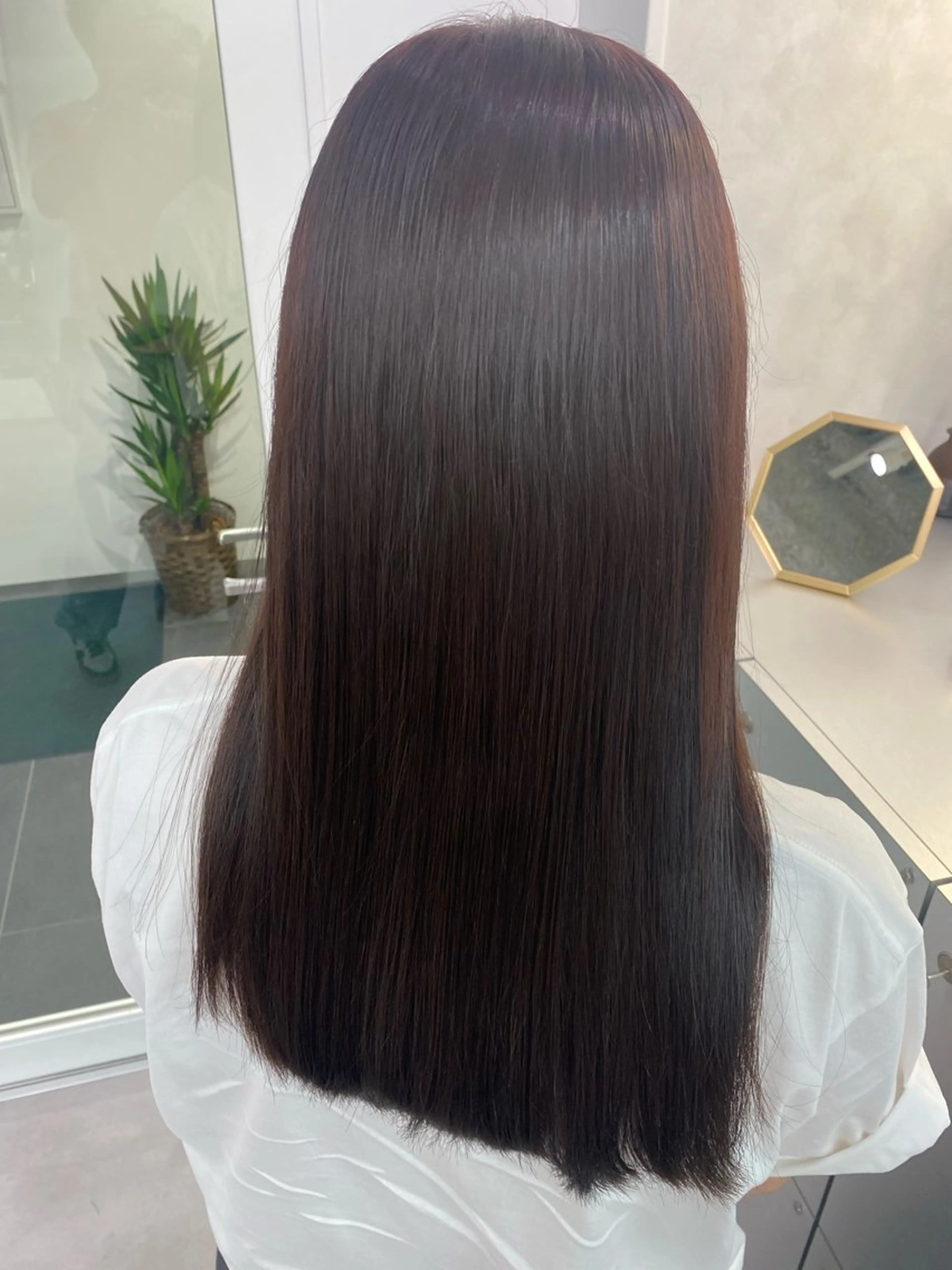 ロング カラー ブリーチ ブリーチなしカラー 艶髪/縮毛矯正 /hikaruのヘアスタイル