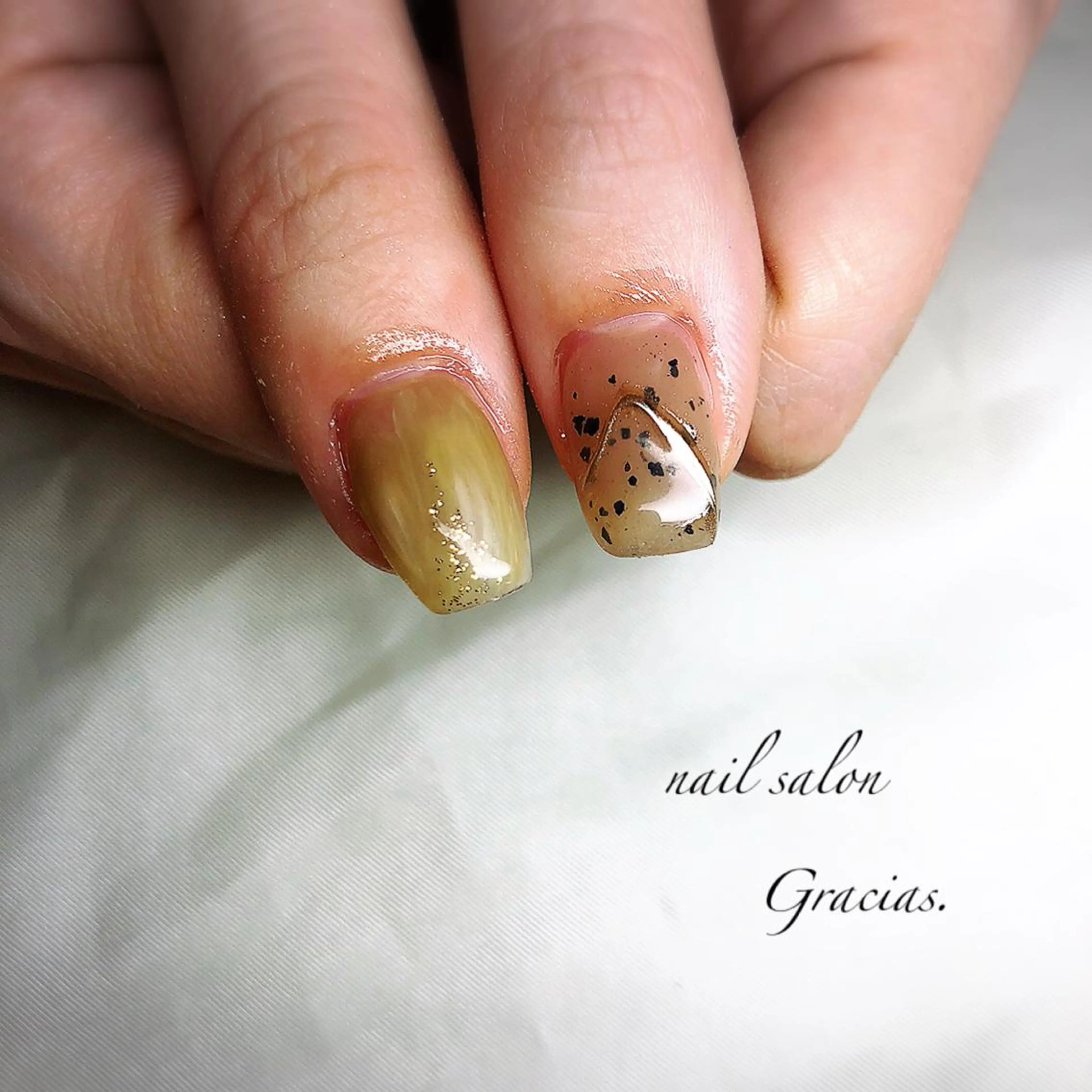 ネイル ハンドネイル Gracias. rieのネイルデザイン