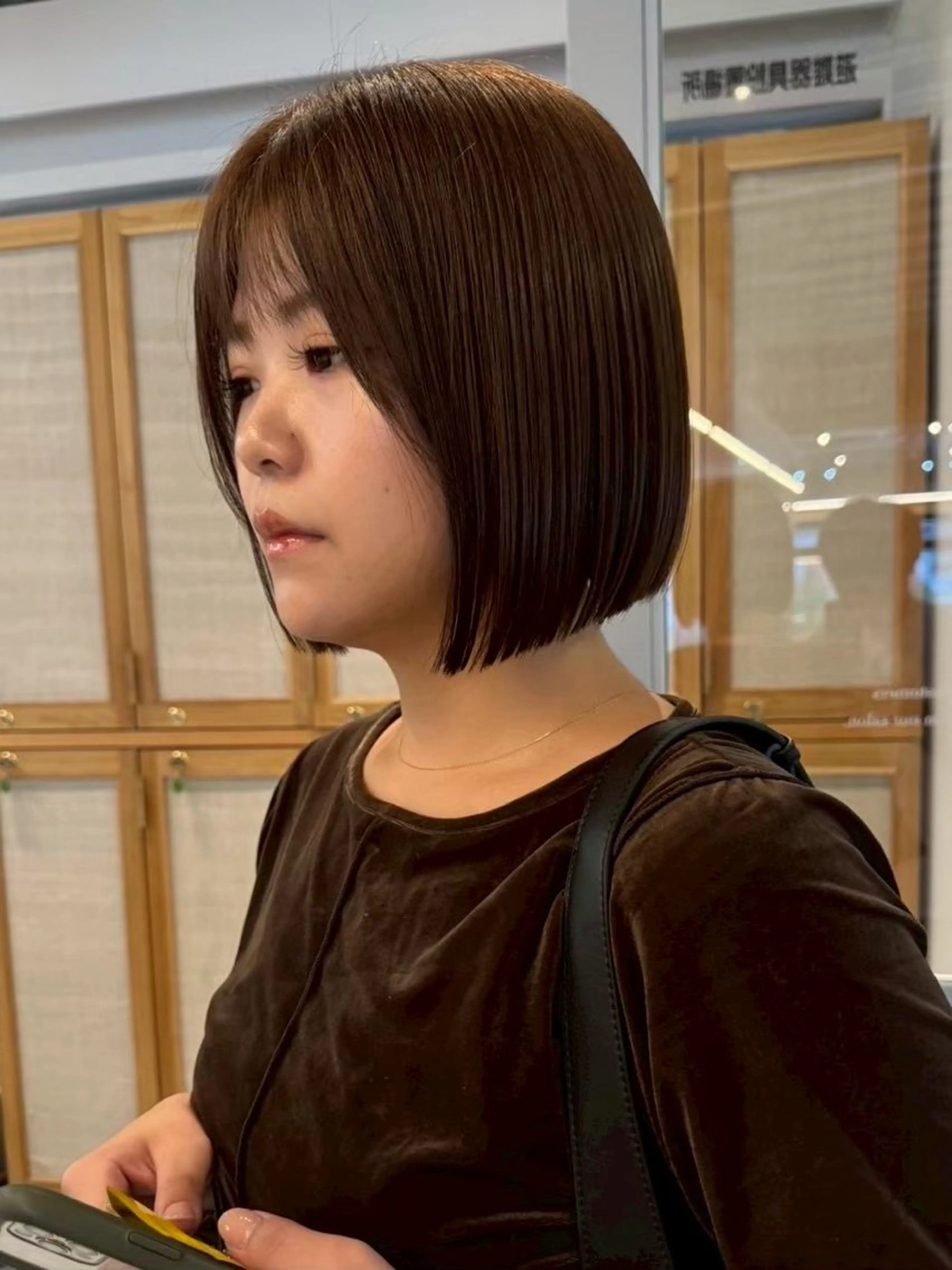 ショート 髪質改善 縮毛矯正 トリートメント nok Kaoriのヘアスタイル