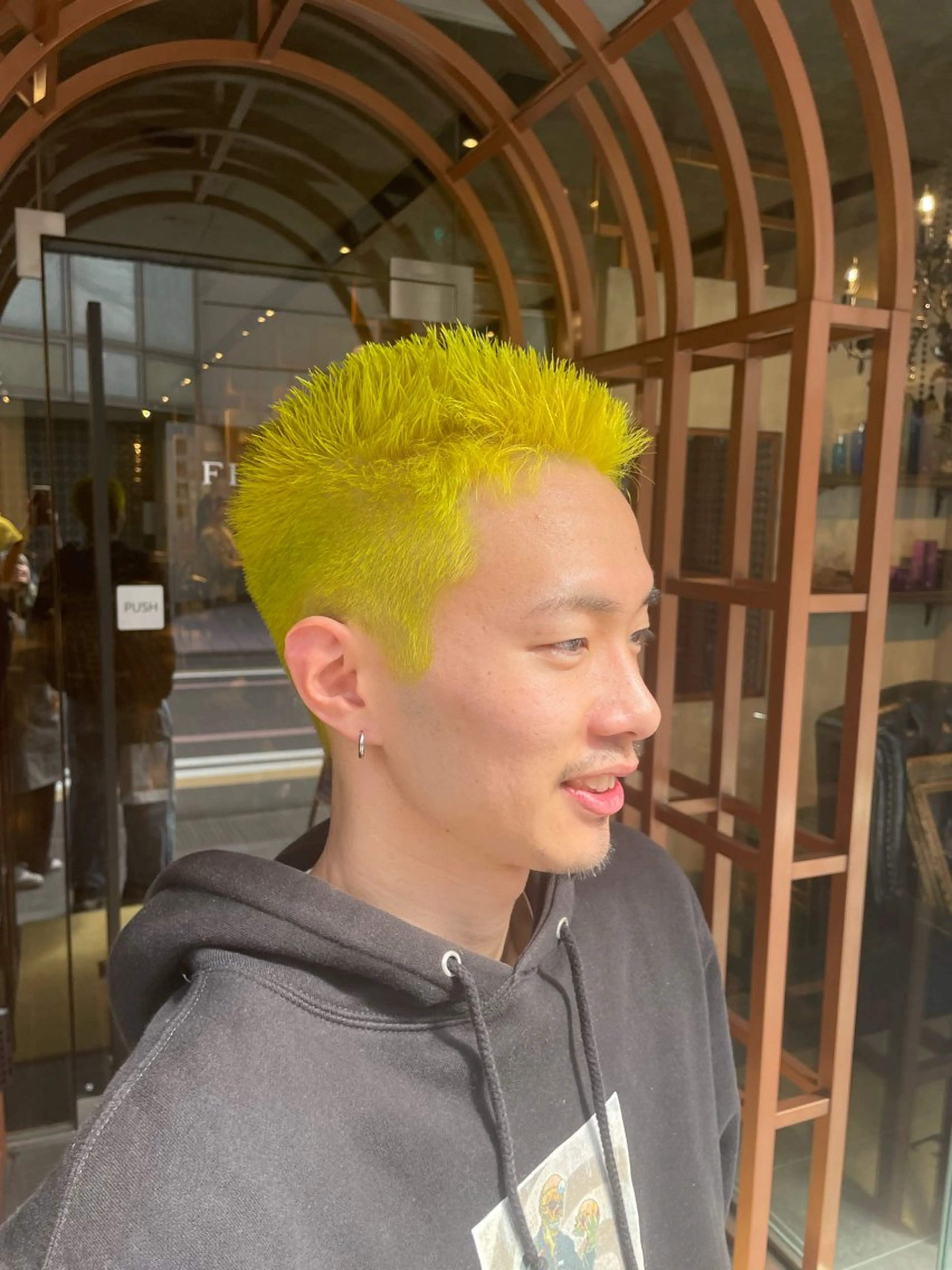 カラー メンズ ヘアカラー Canon/ インナーカラー/小倉のヘアスタイル