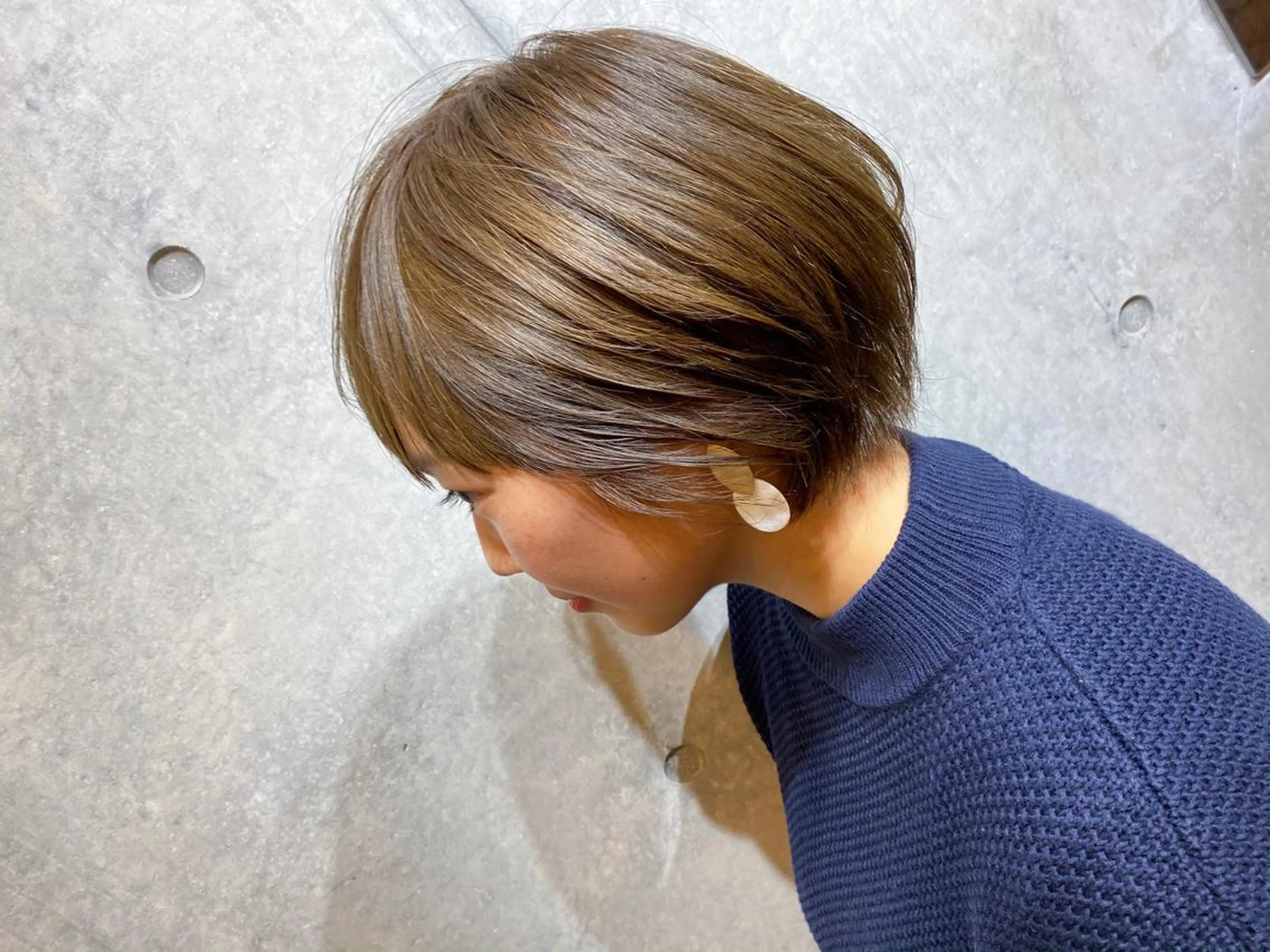 ショート カラー ベージュカラー ダブルカラー 大宮 / ボブ特化 永井竜也のヘアスタイル