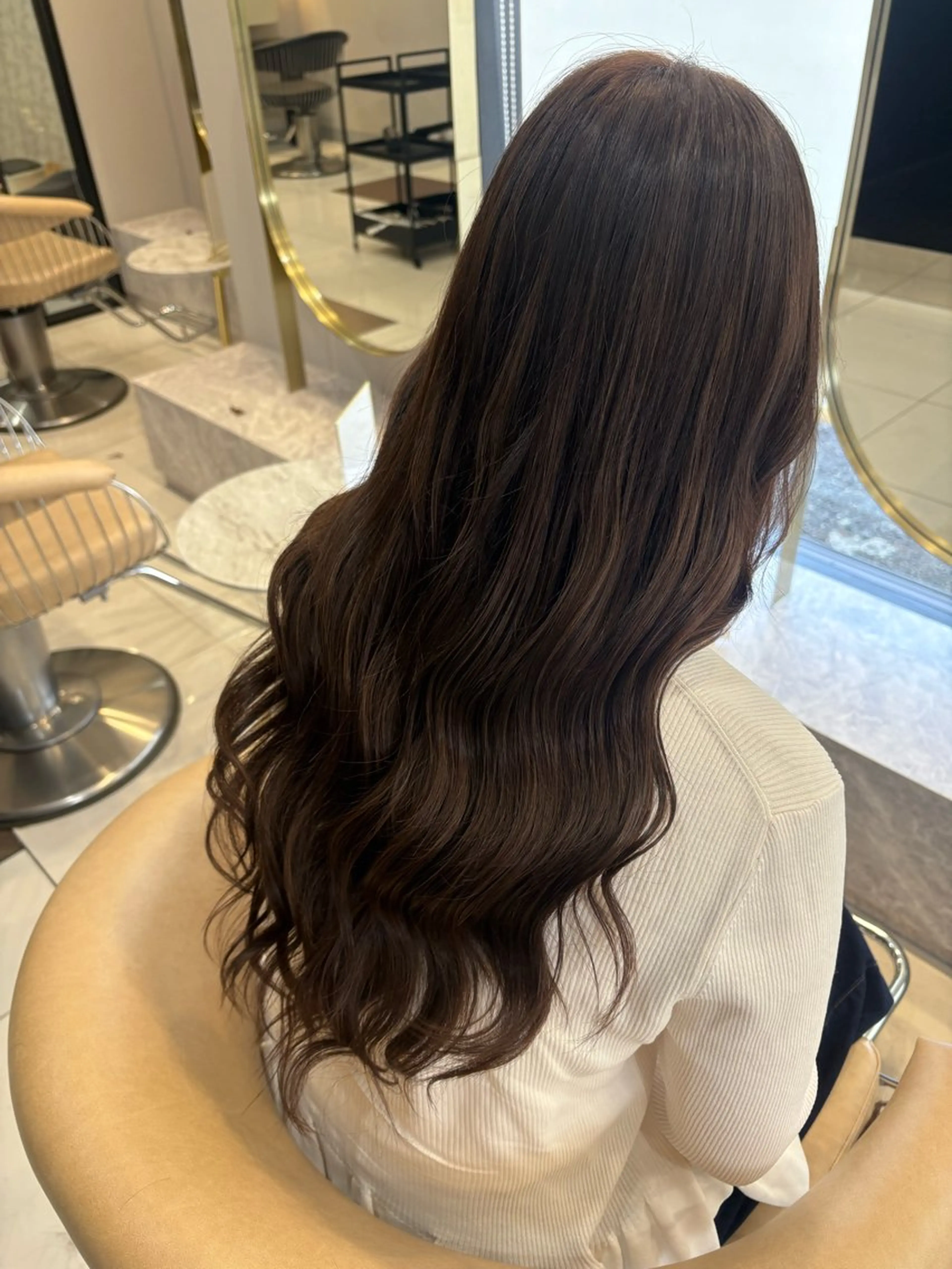 ロング エクステ かな🎀 ぷるカラー/エクステのヘアスタイル