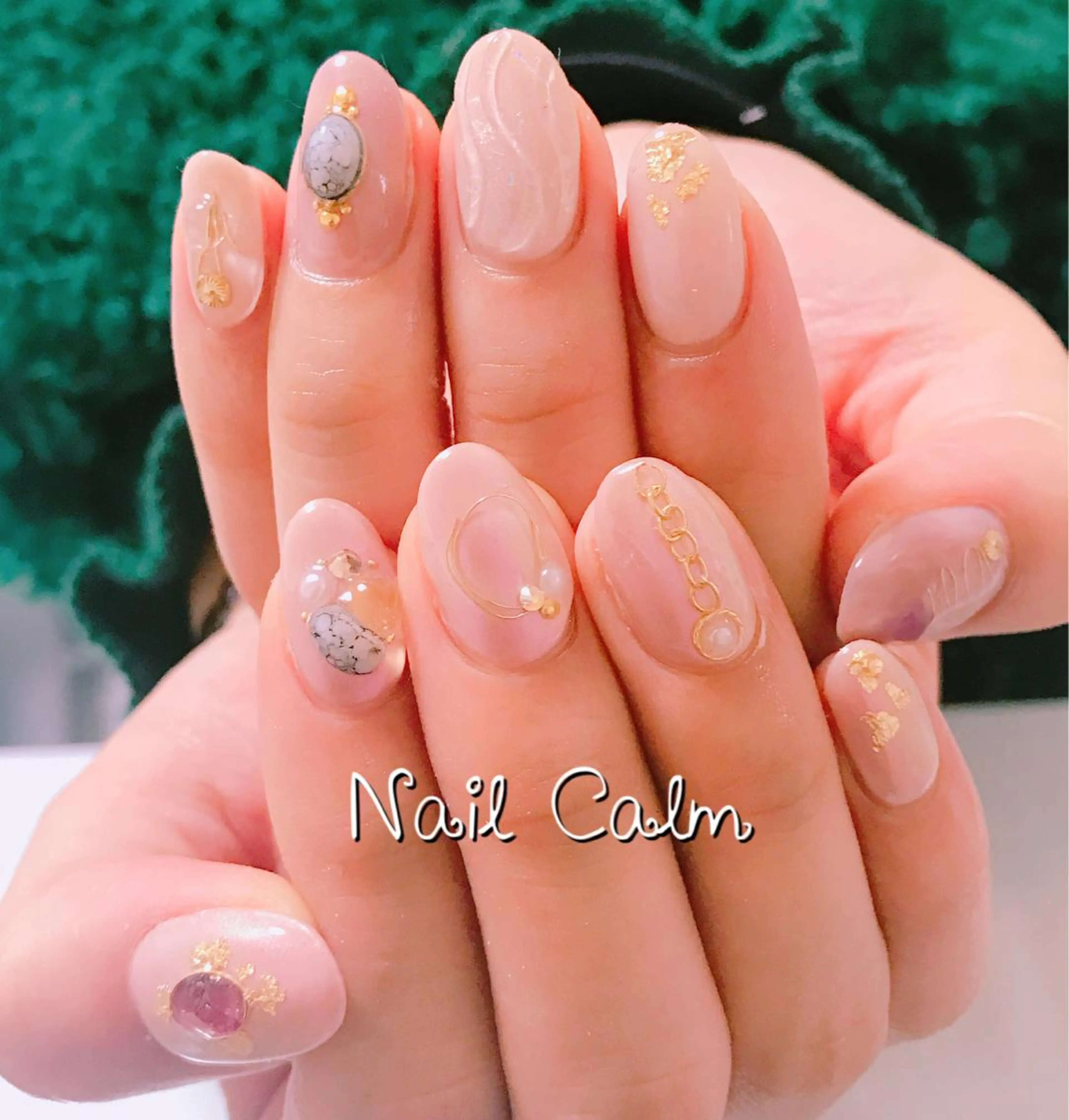 ネイル ハンドネイル プライベートサロン Calmのネイルデザイン