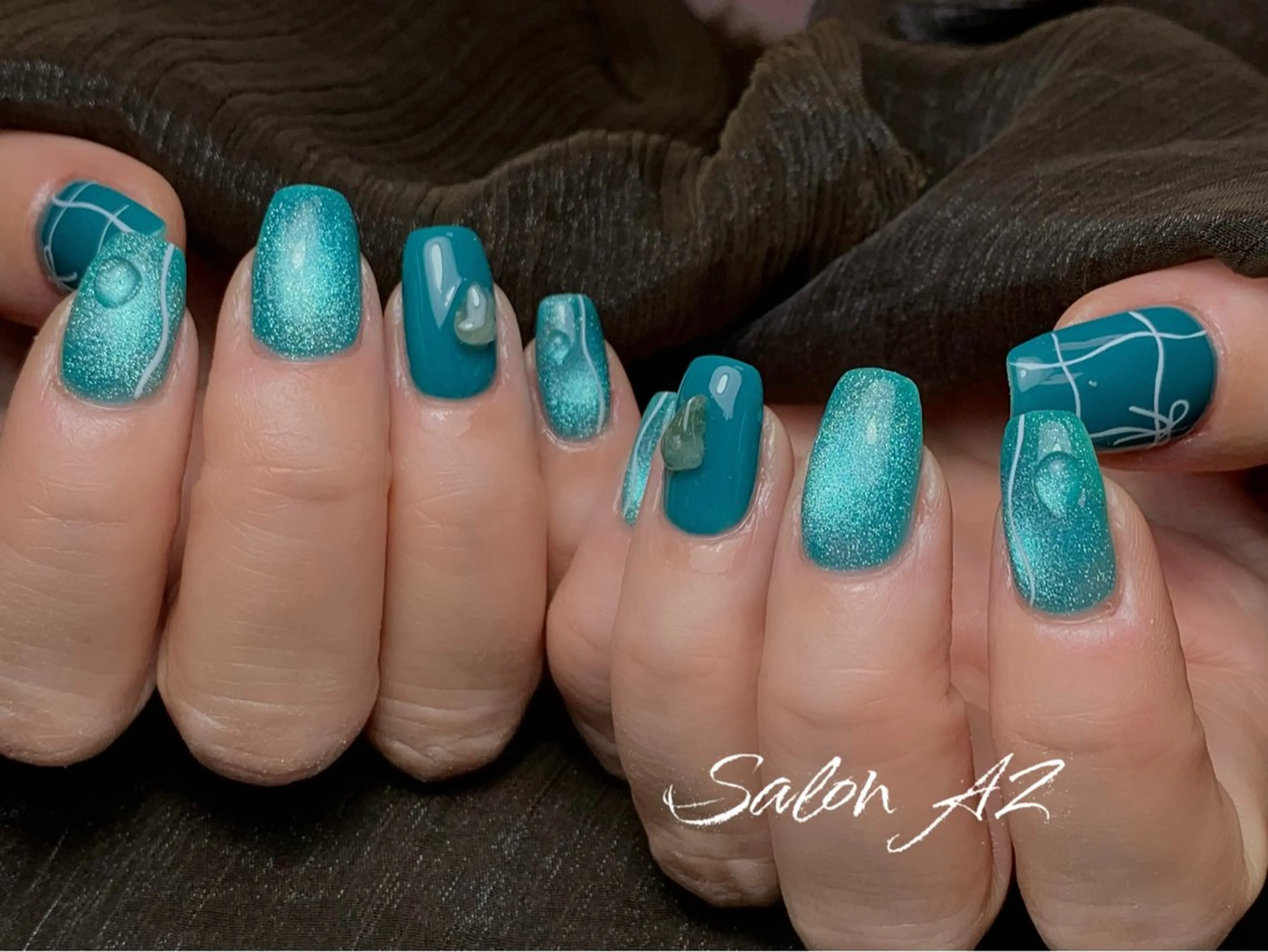 ネイル オフィスネイル ハンドネイル salon AZのネイルデザイン