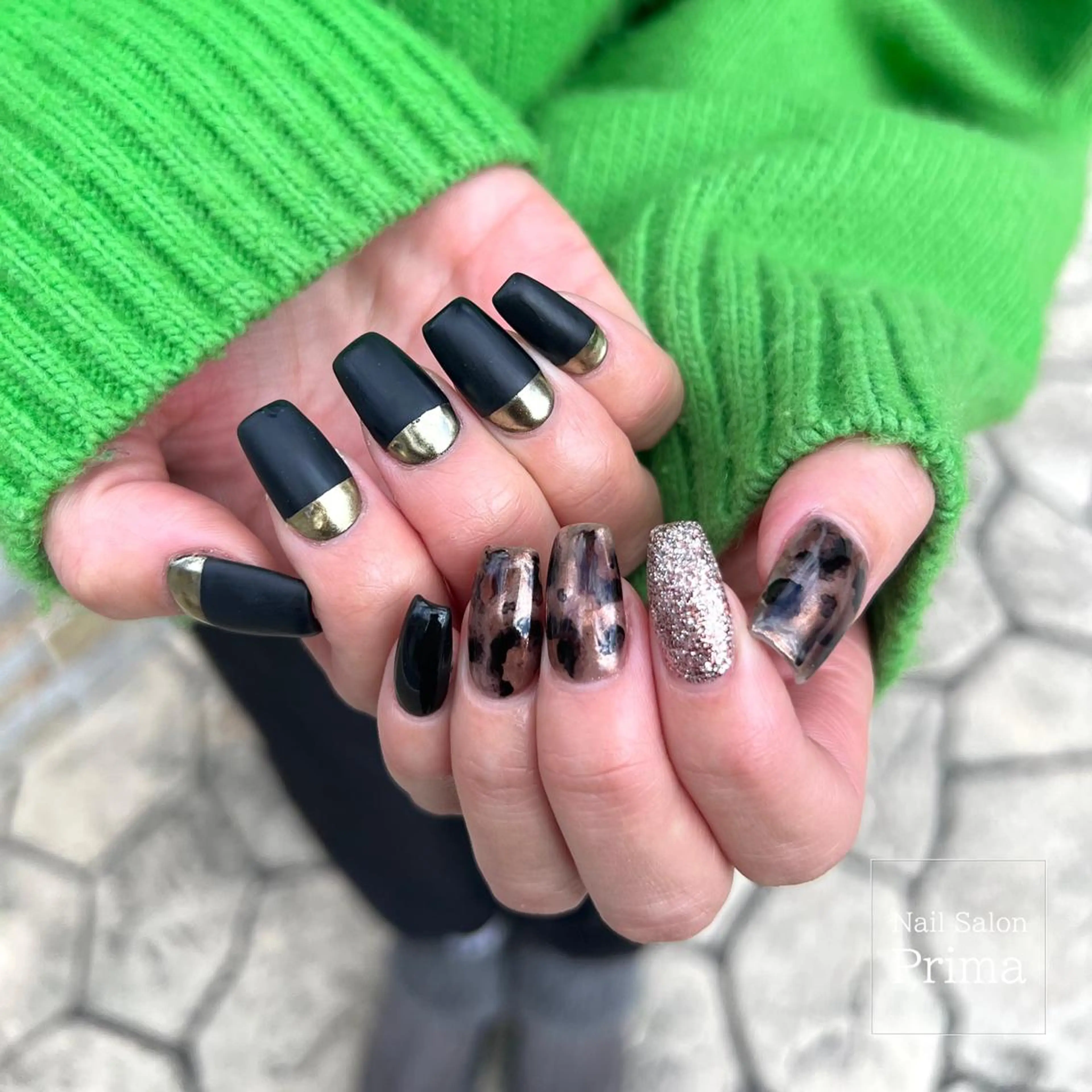 セミロング ネイル SalonPrima Nail & Eyeのネイルデザイン