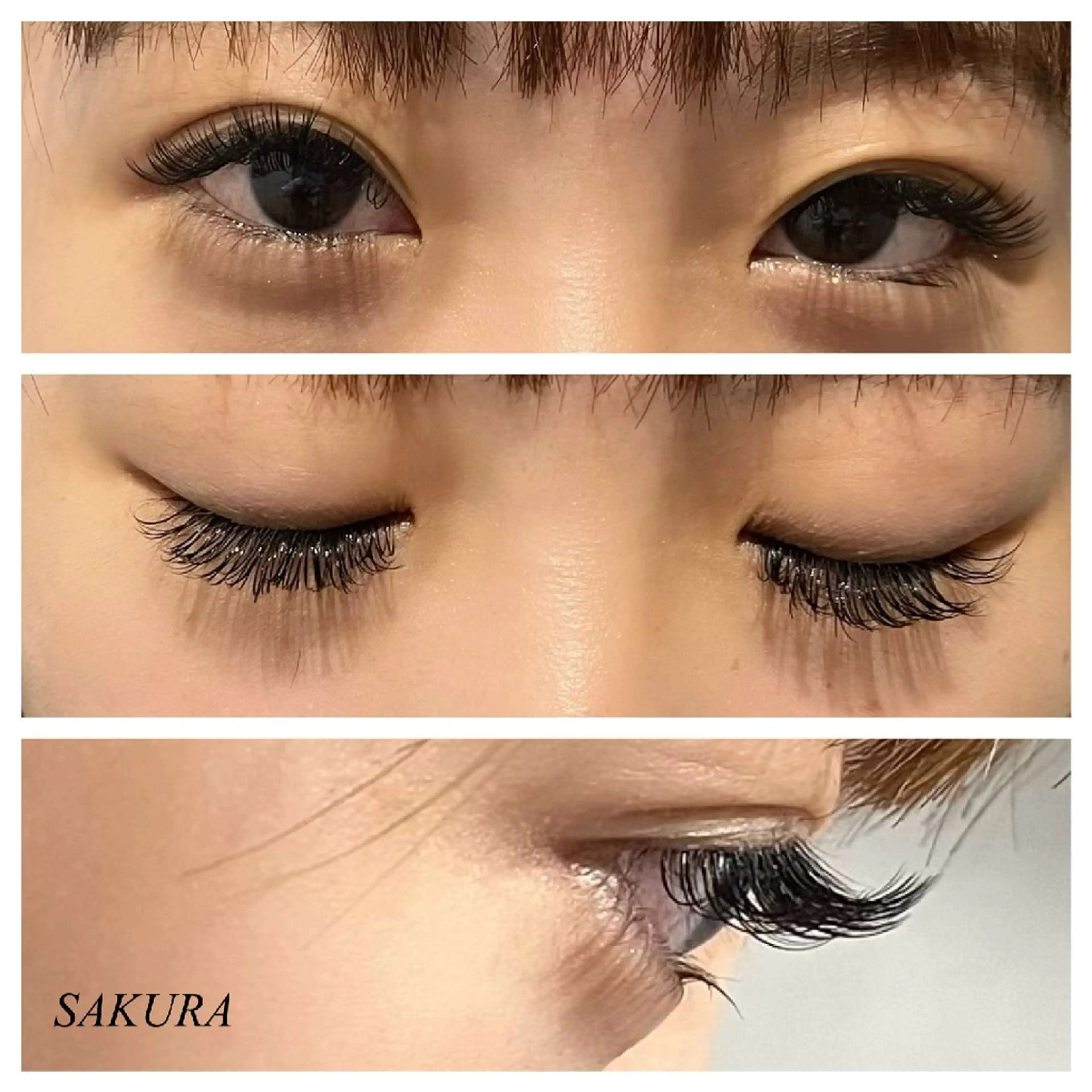 マツエク・マツパ バインドロック EYE405 SAKURAのマツエク・マツパデザイン