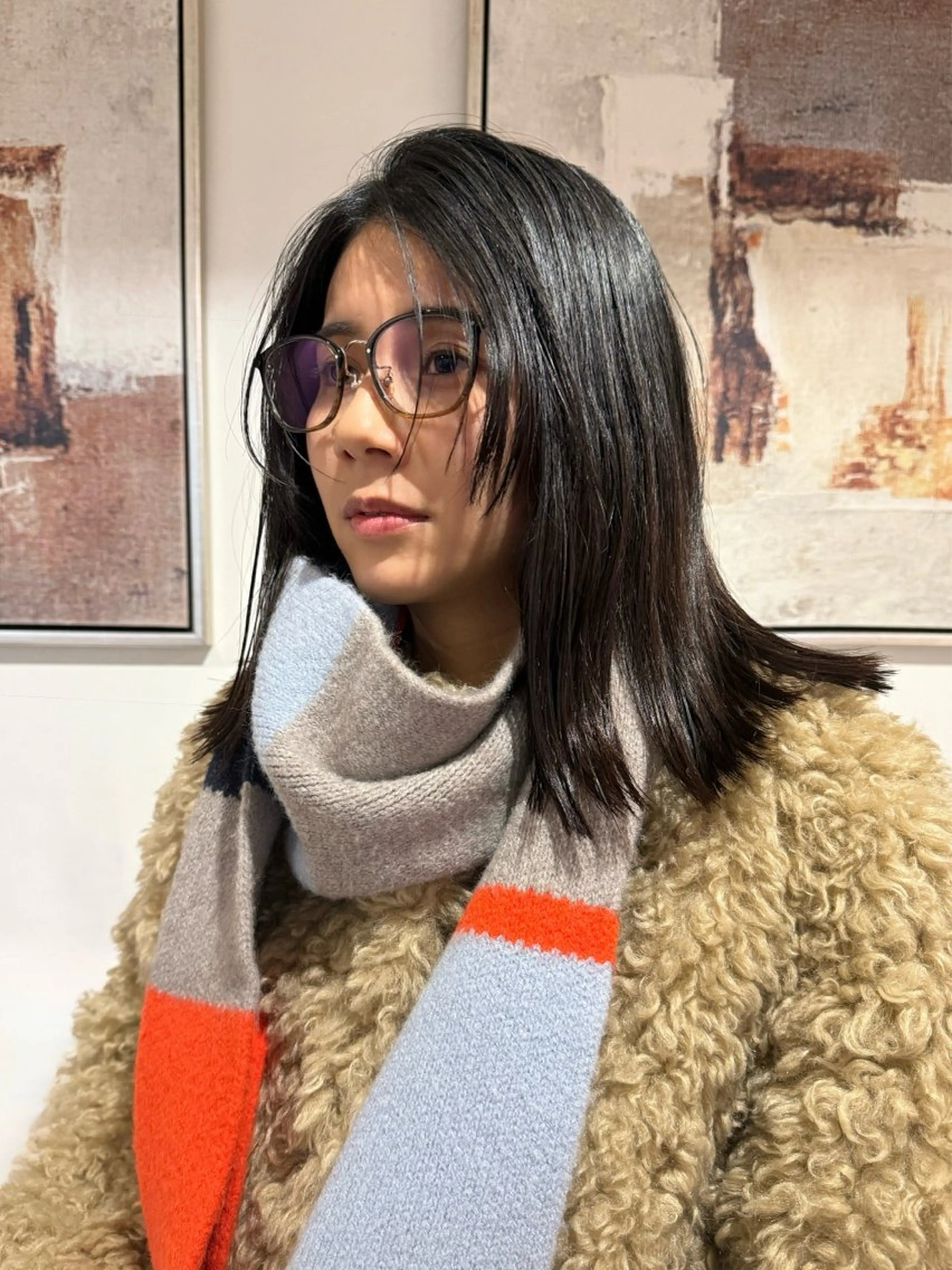 ミディアム mellow NANAのヘアスタイル