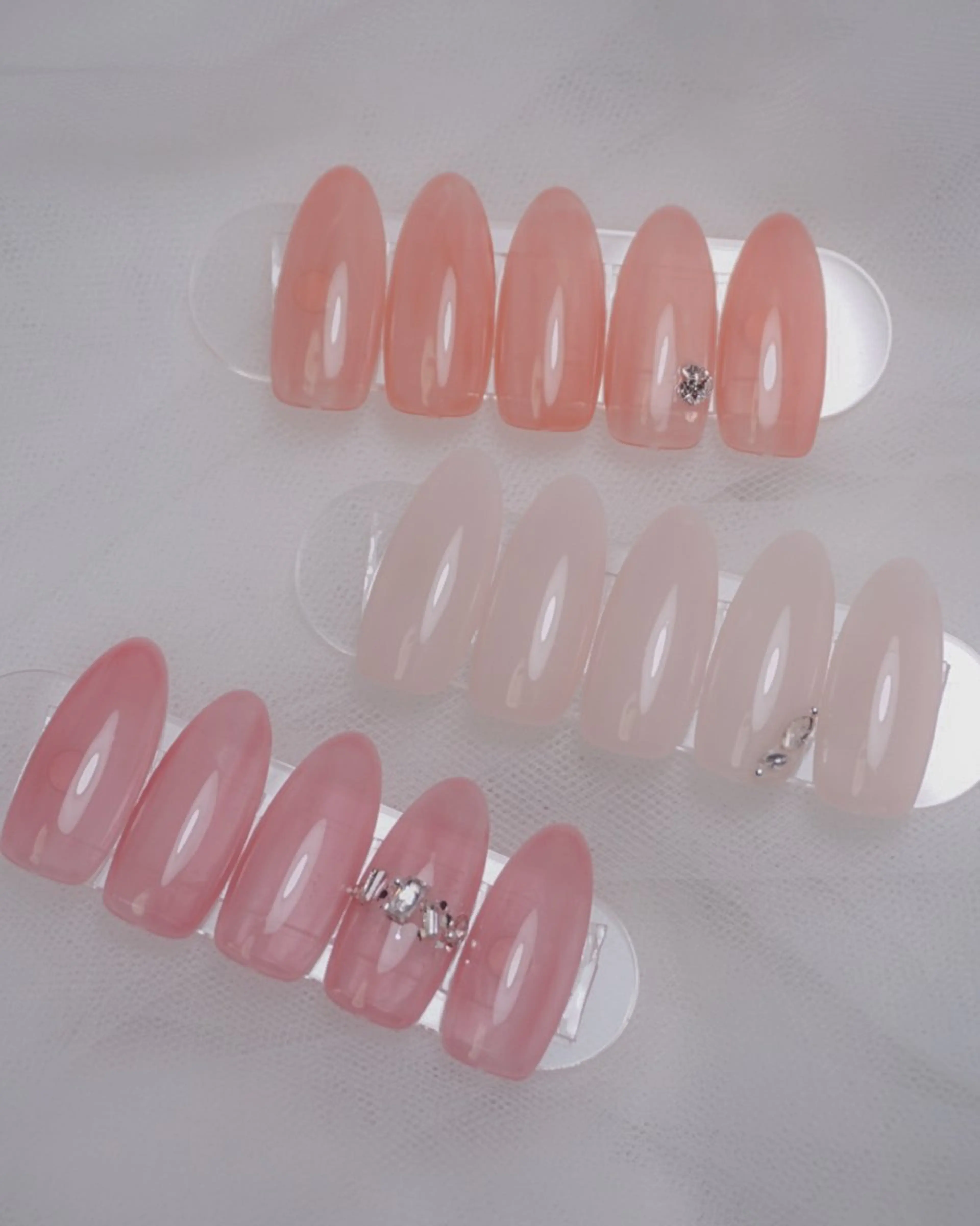 〈オフなし〉なじみワンカラー+ストーン1本(肌なじみカラーに限る)※オフがない方はこちらをお選びくださいの写真