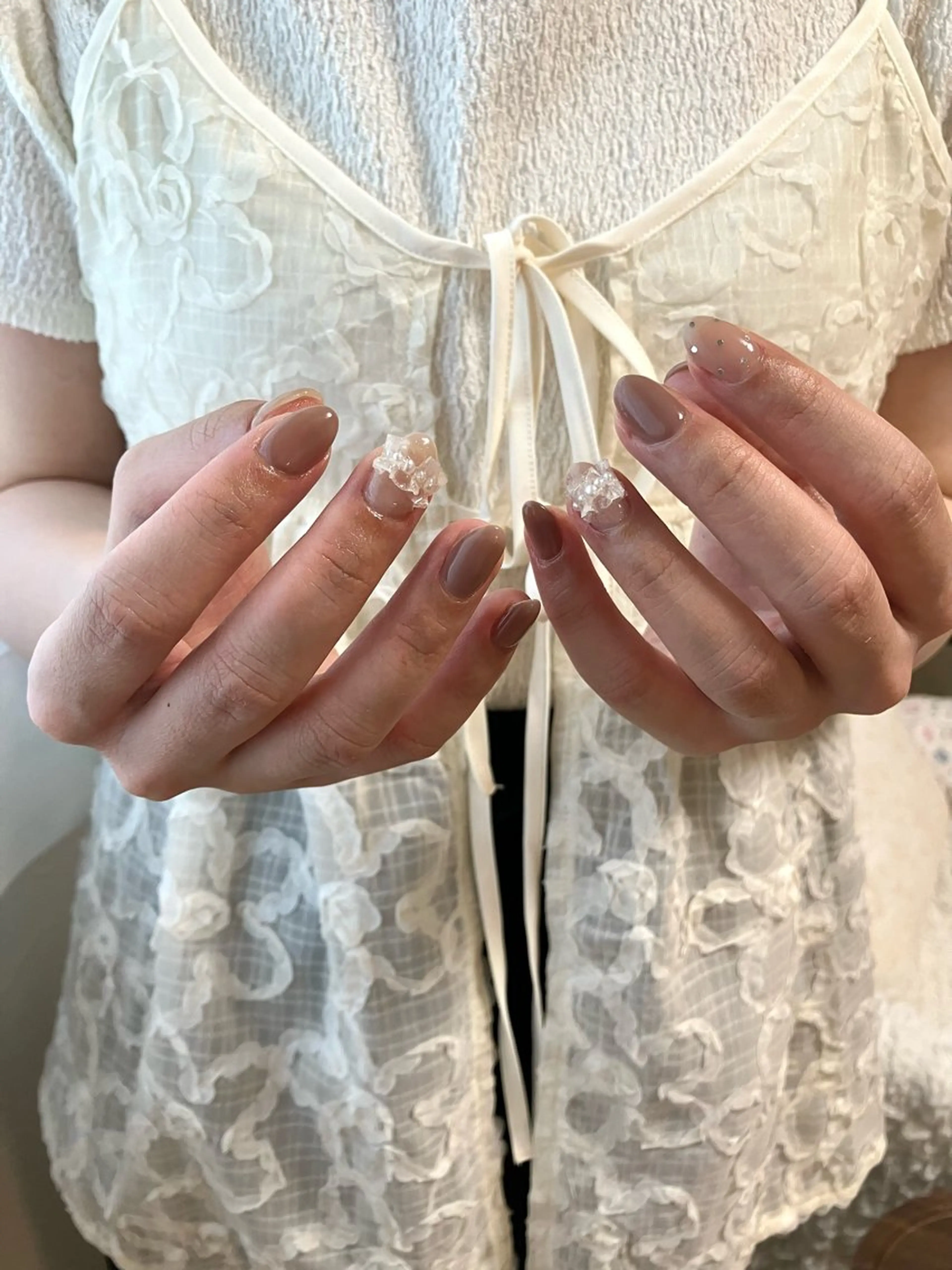 ネイル シンプルネイル Lis nail. 🕊yuriのネイルデザイン