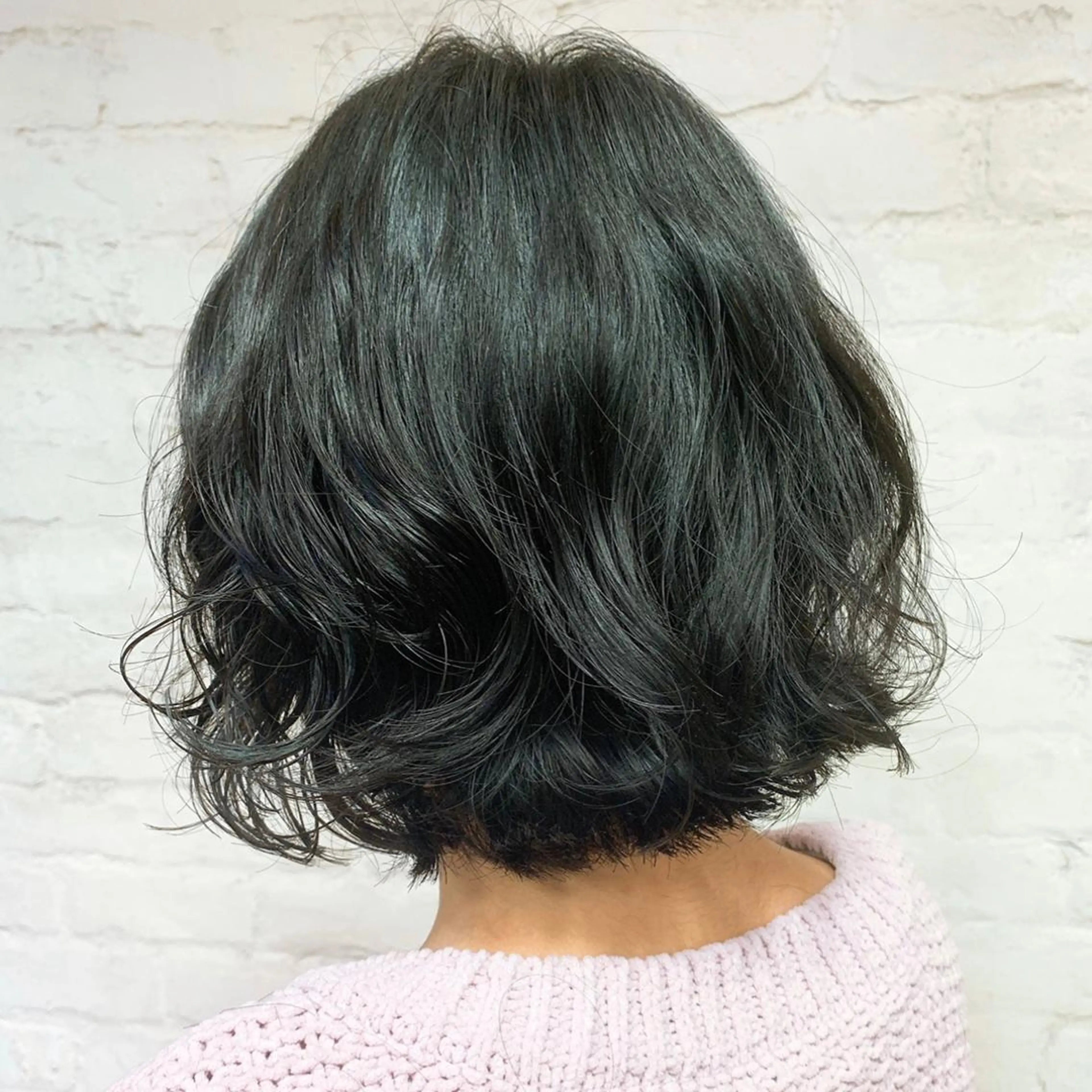 ショート パーマ 銀座No.1髪質改善 縮毛矯正/本木のヘアスタイル