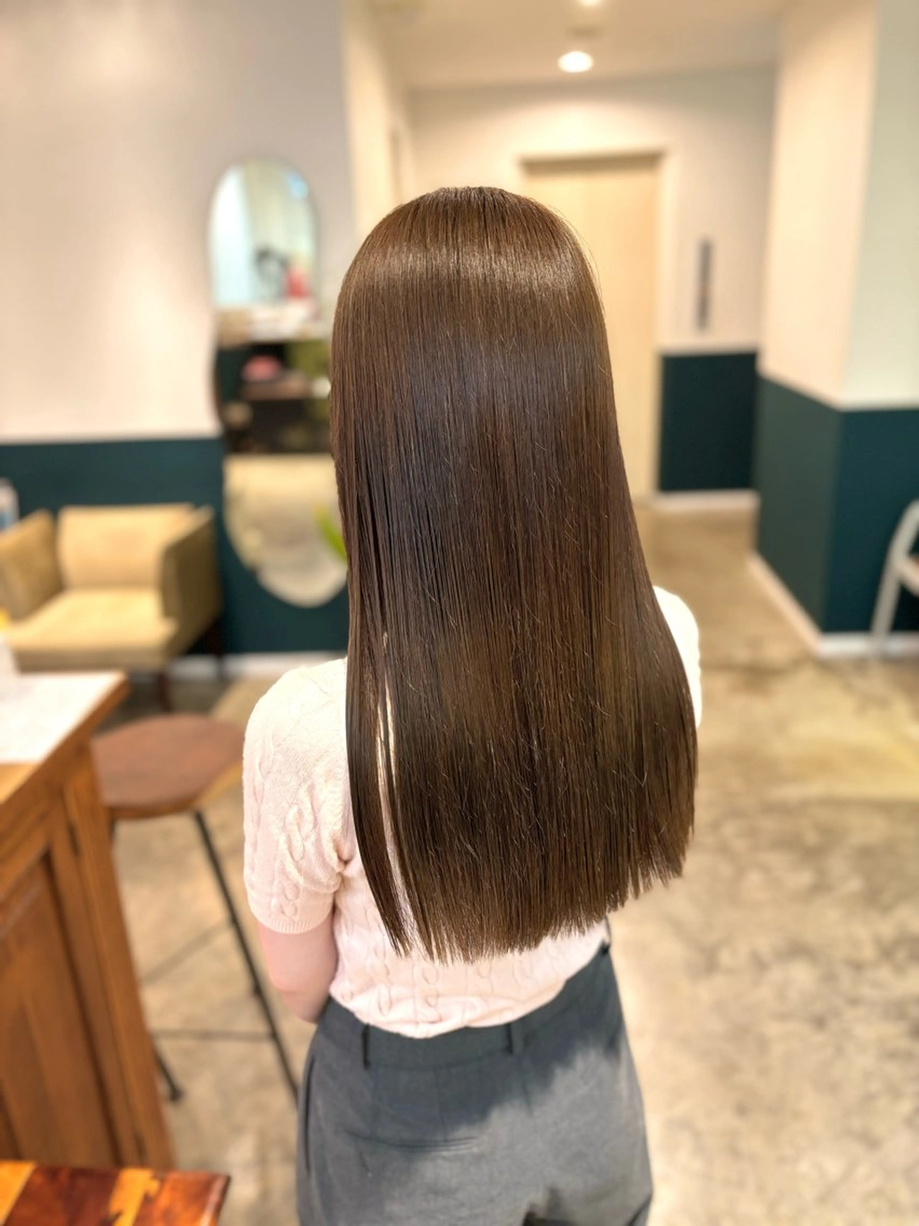 ロング ヘアカラー トリートメント ☁️RIKA☁️ @ri2_____bのヘアスタイル