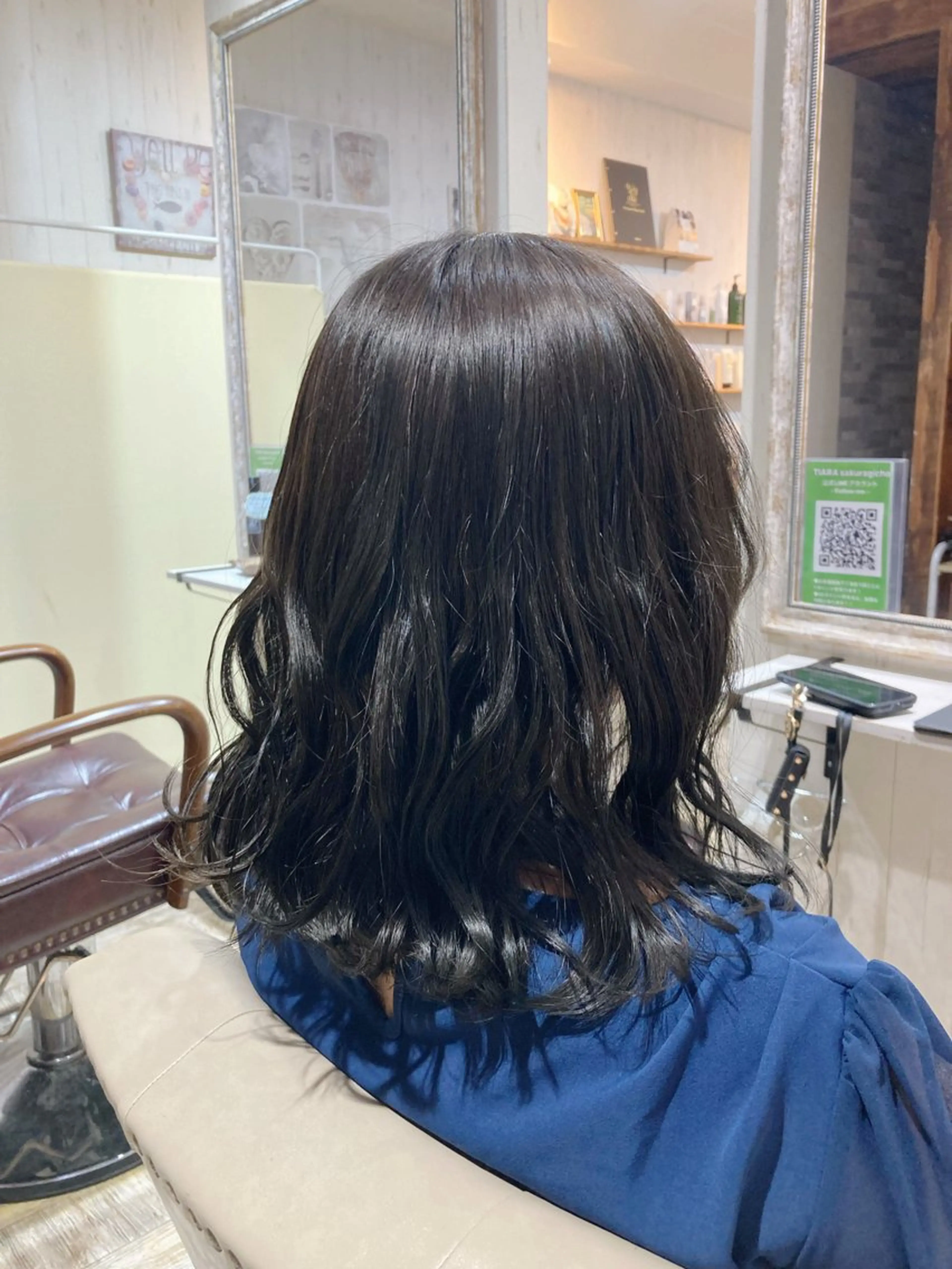 セミロング ヘアアレンジ 💥桜木町メンズ専門 💥ルキのヘアスタイル