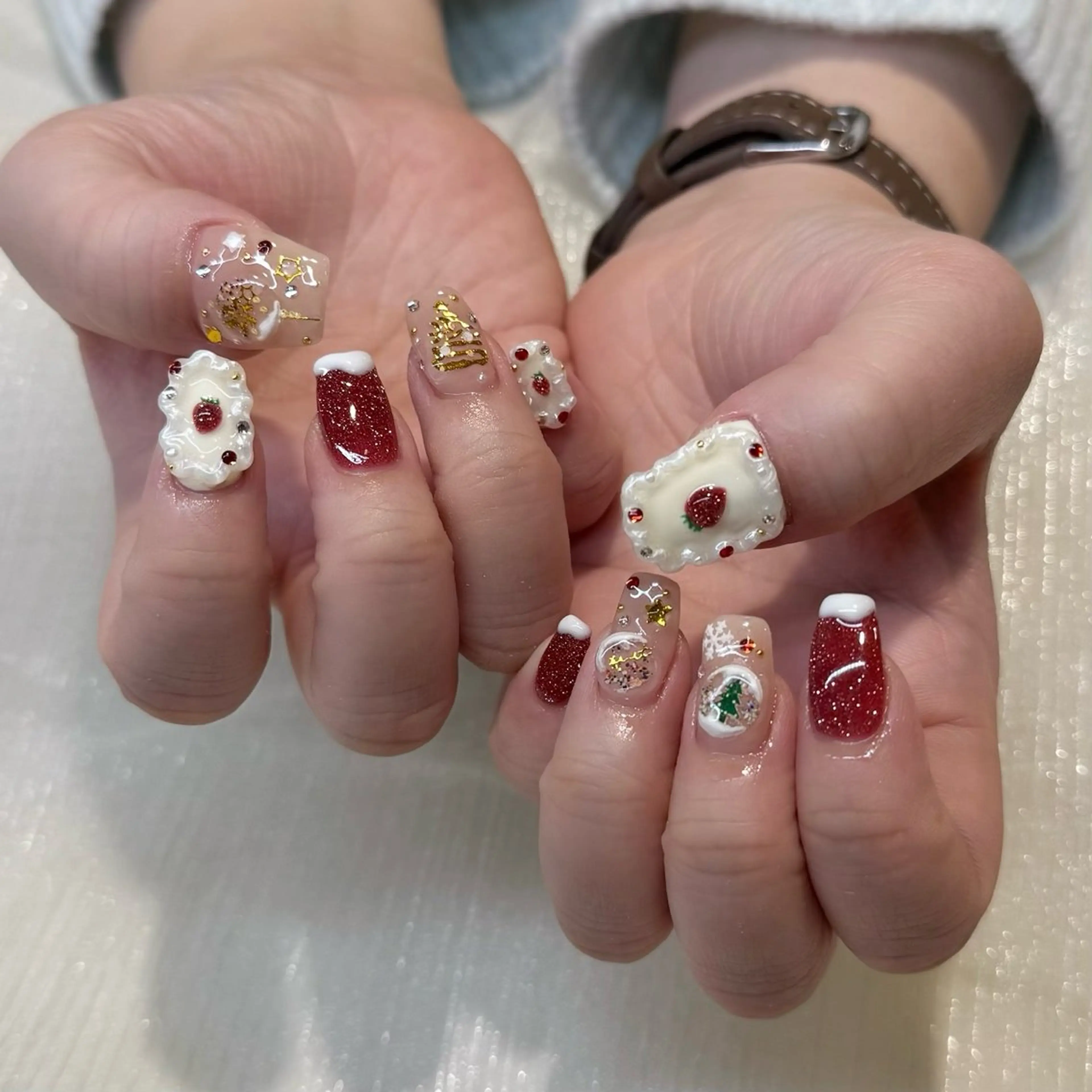 ネイル ハンドネイル 新井 ひなののネイルデザイン