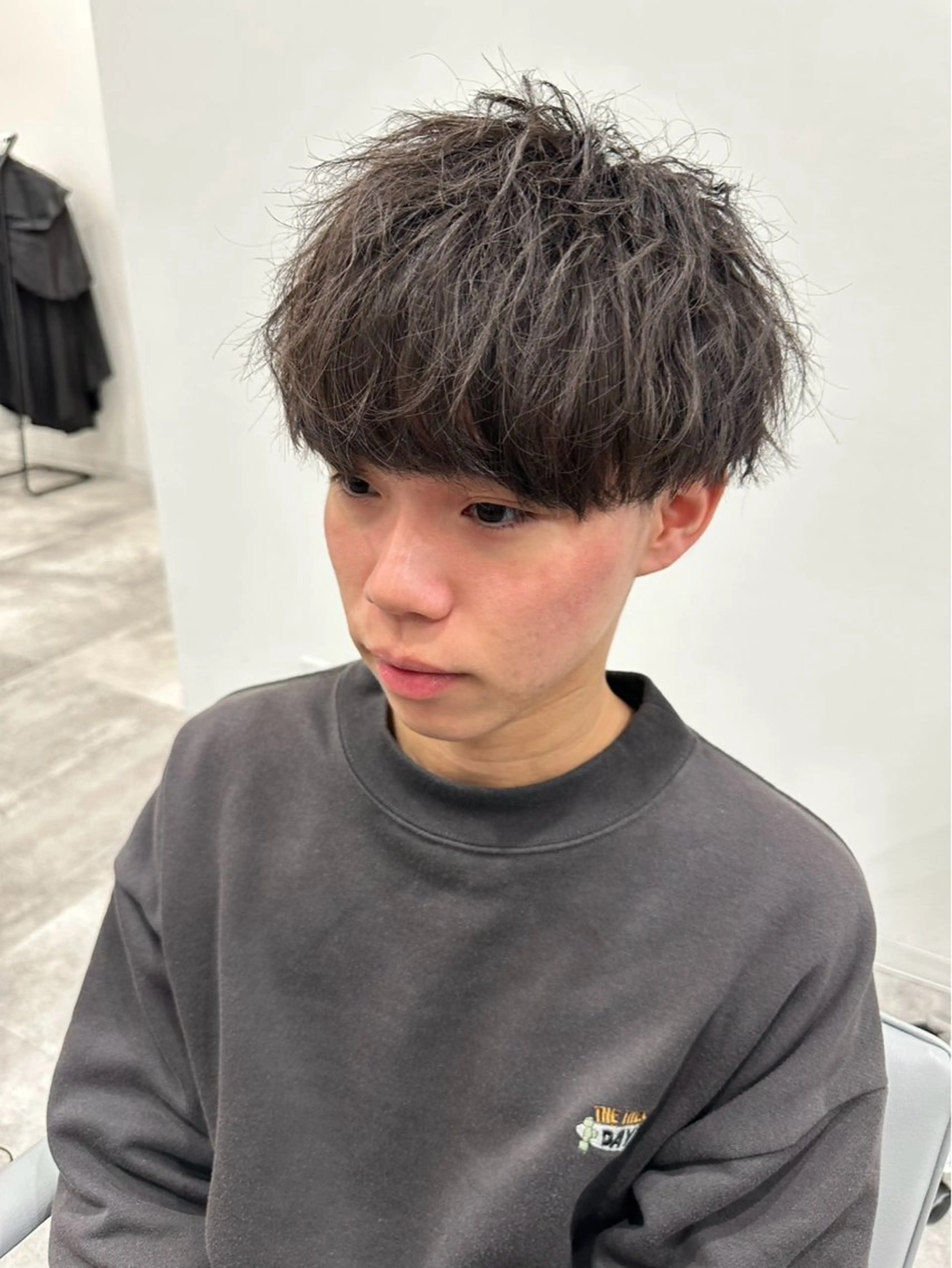 男性限定カット＋カラー＋眉カットの写真