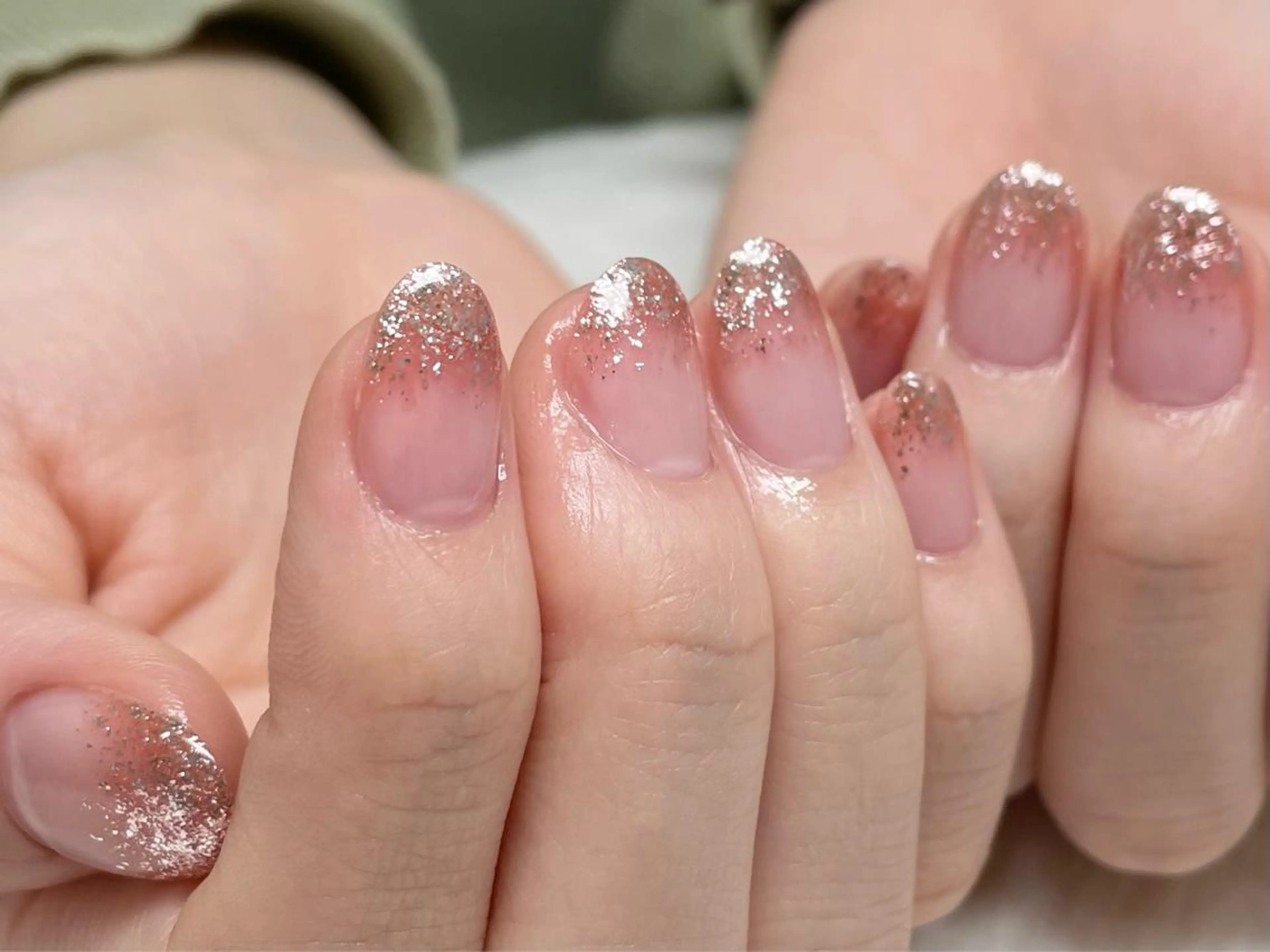 ネイル ラメ(グリッター) riri nail所属・riri-nail Rie Endoのネイルデザイン