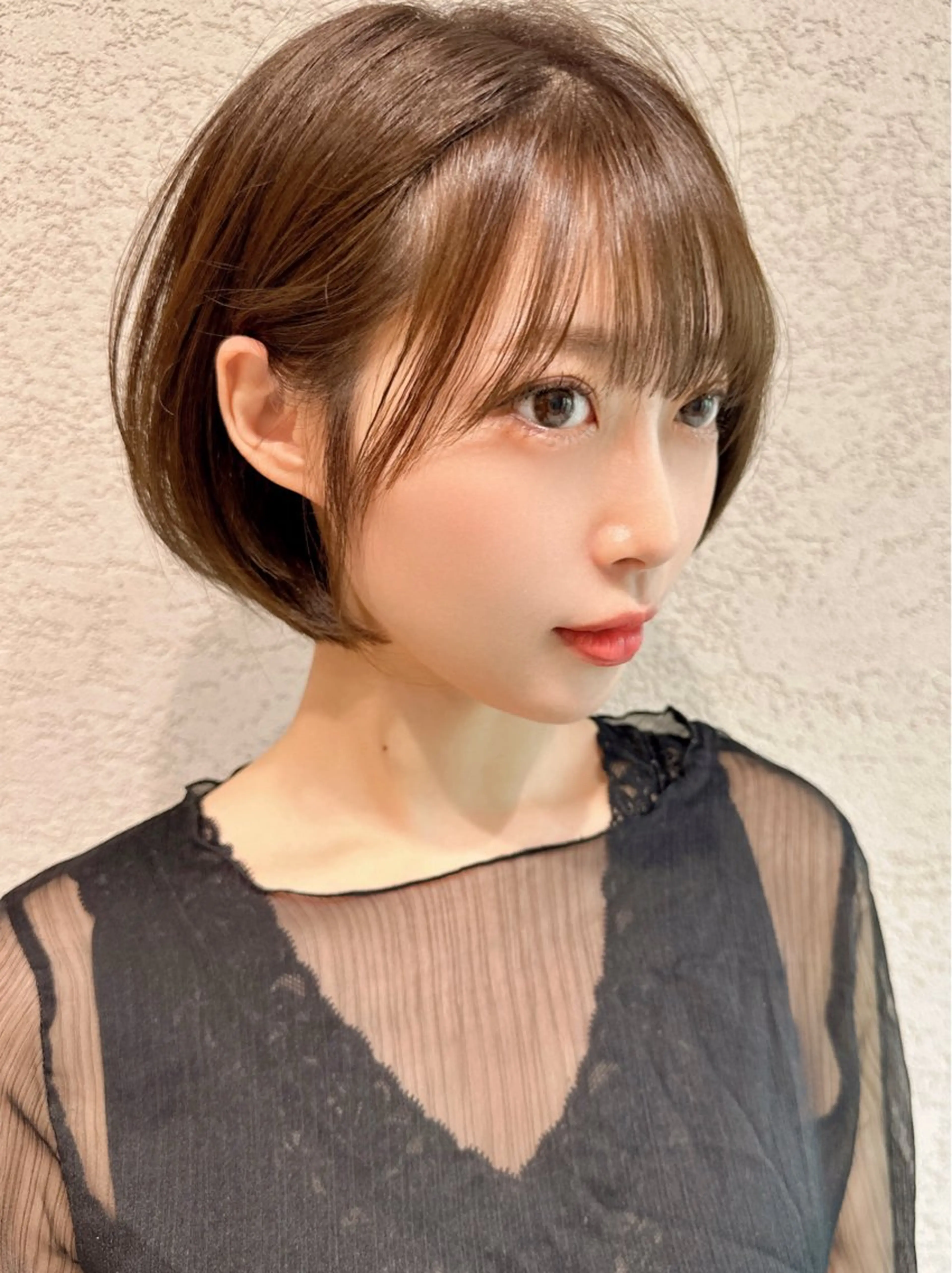 ショート カラー カット ヘアカラー トリートメント レイヤー❣️縮毛矯 川村利幸のヘアスタイル