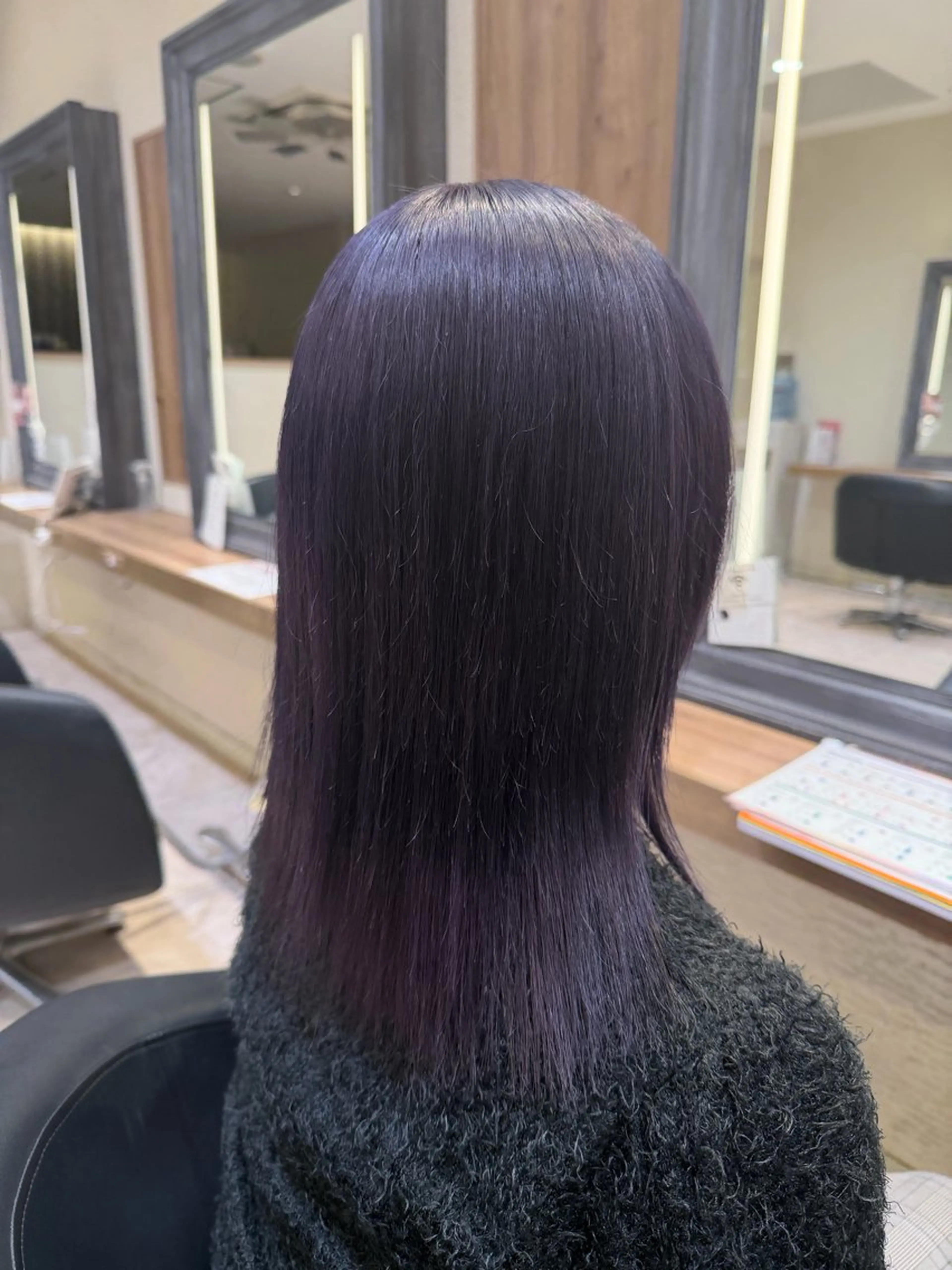 ミディアム 海外風/ ハイトーン🇺🇸のヘアスタイル