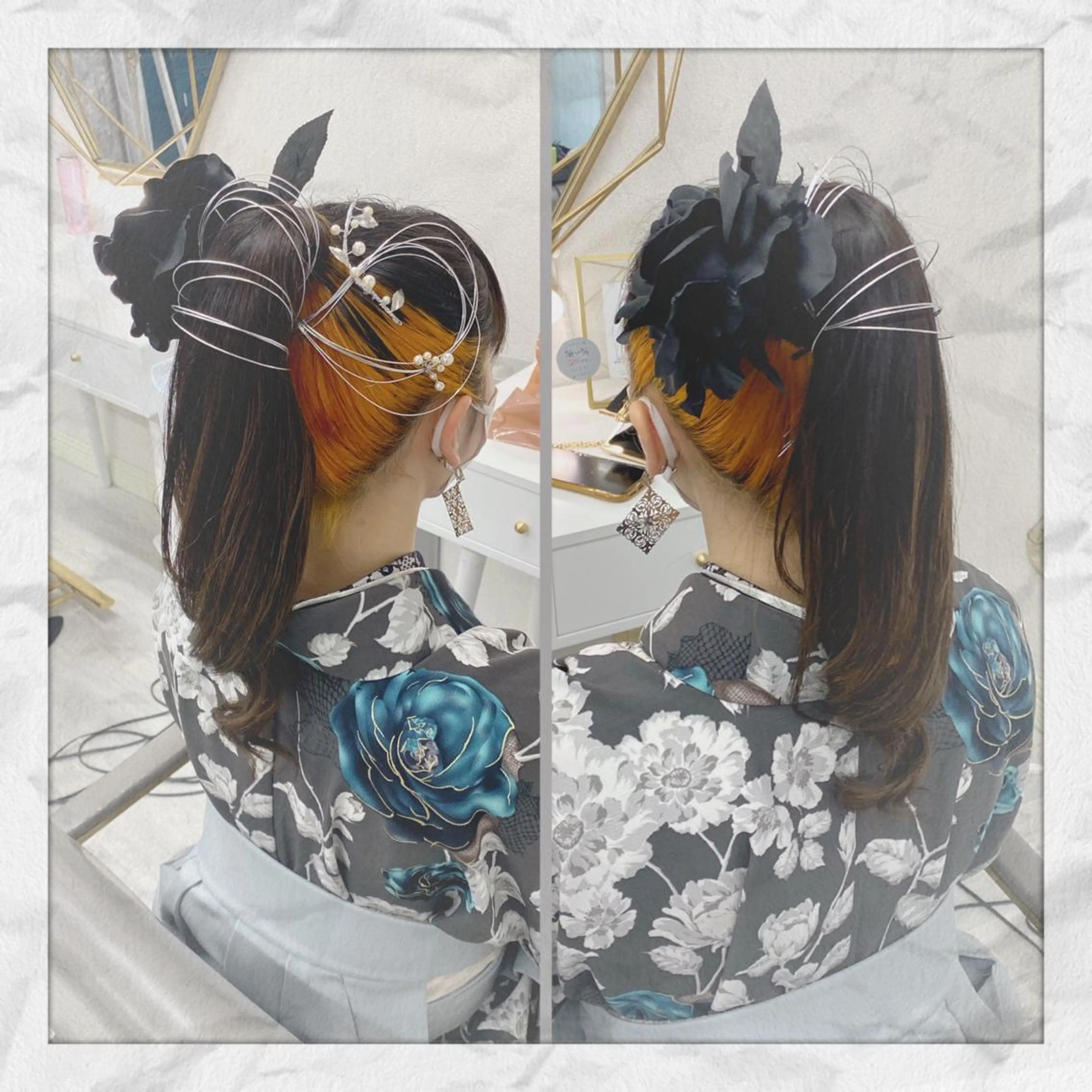 ロング ヘアアレンジ ヘアセット ヘアセット/着付け 𓇼 まつもと𓇼のその他イメージ