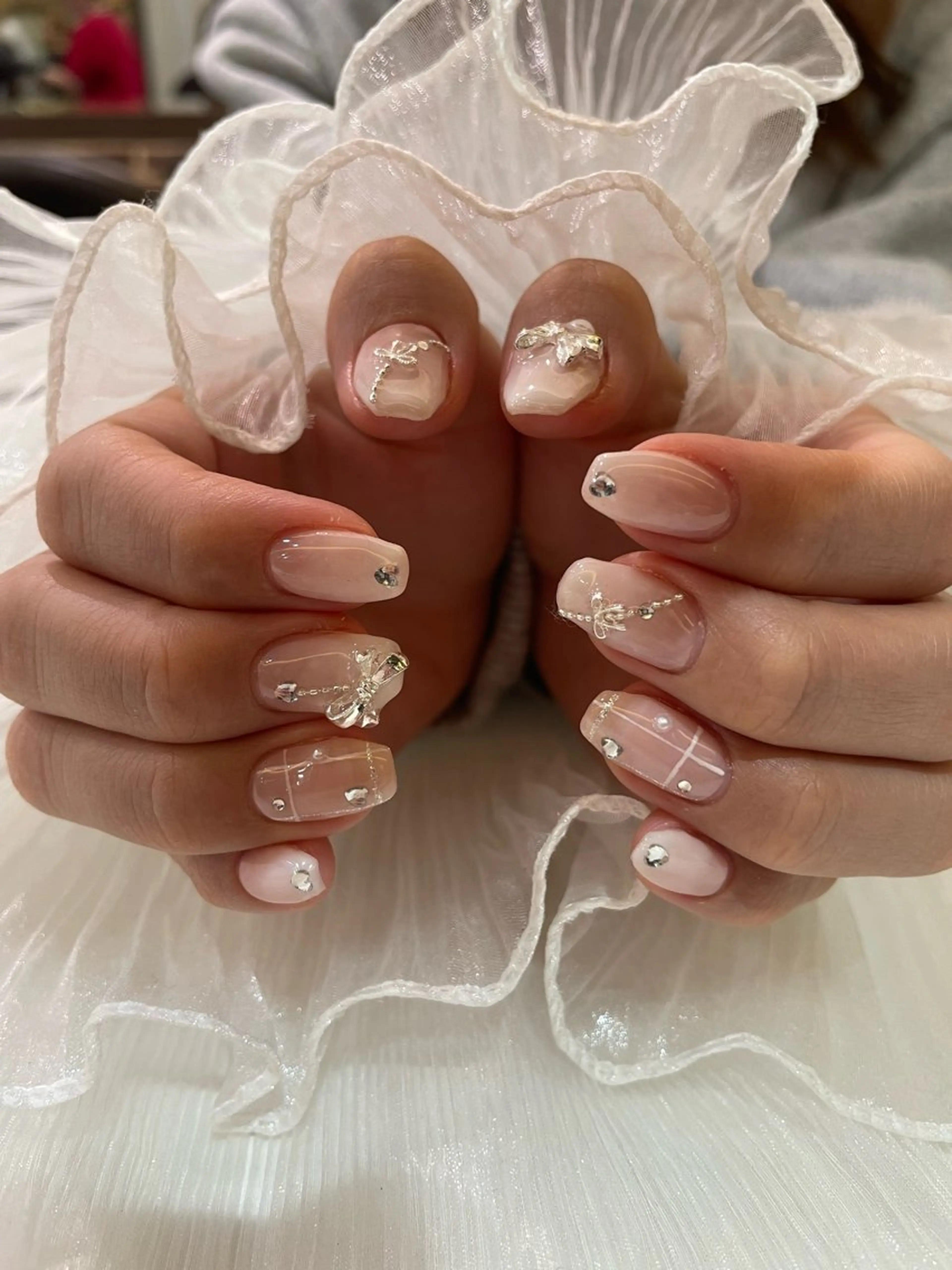 ネイル ‪るか/‪透明感 カラー/アレンジのヘアスタイル