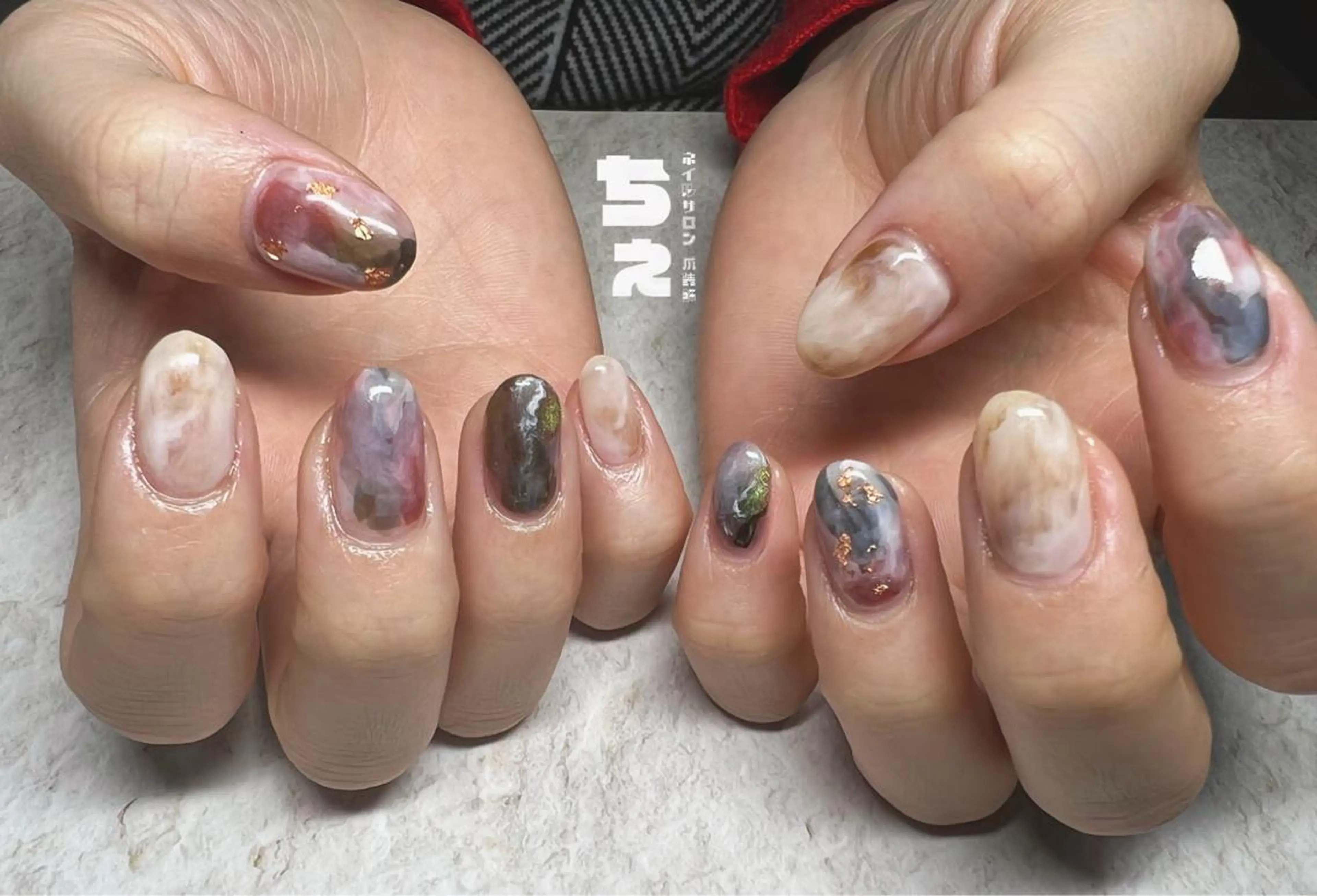 ネイル ニュアンスネイル nail salon CHEのネイルデザイン