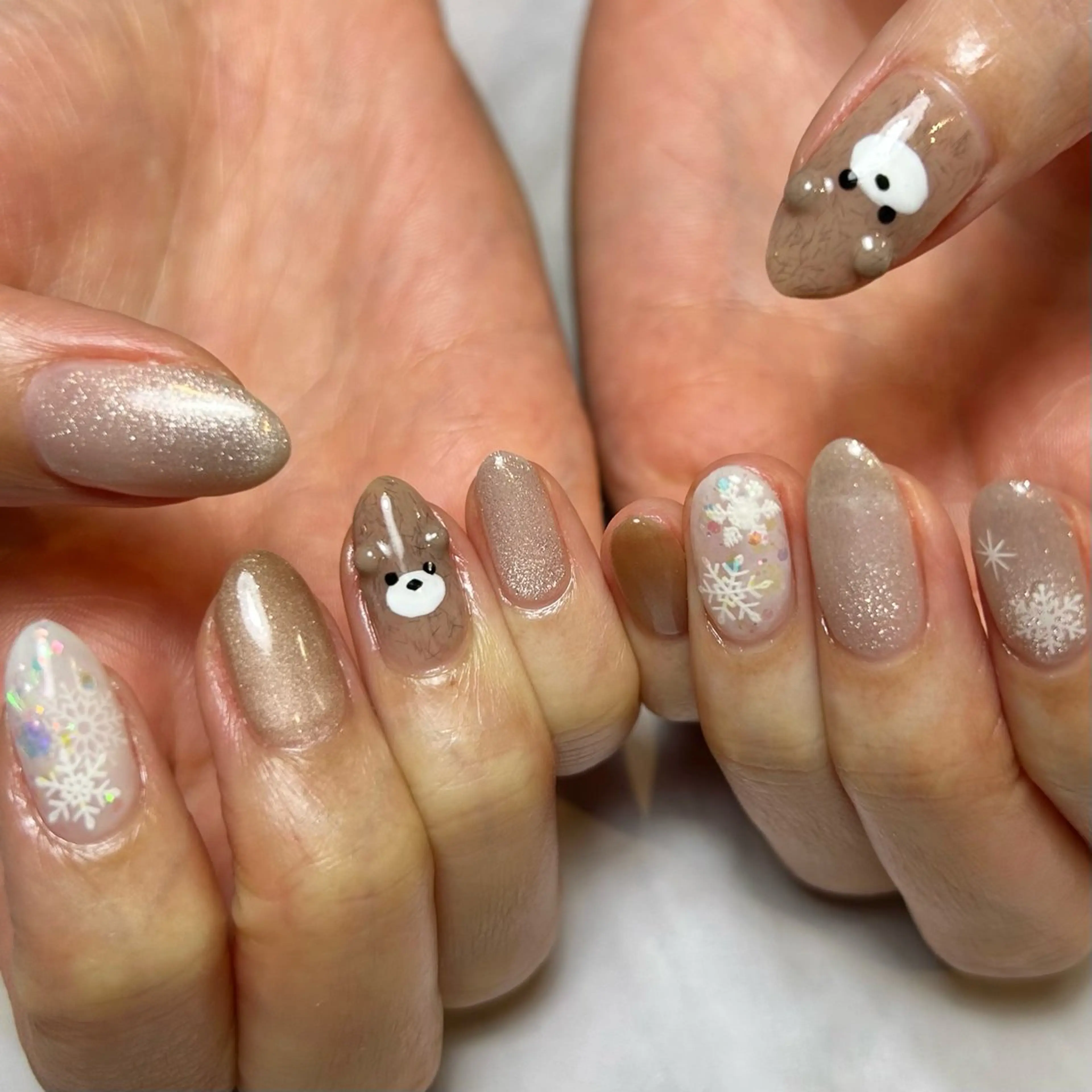 ネイル 持ち込み ハンドネイル Reflection marikoのネイルデザイン