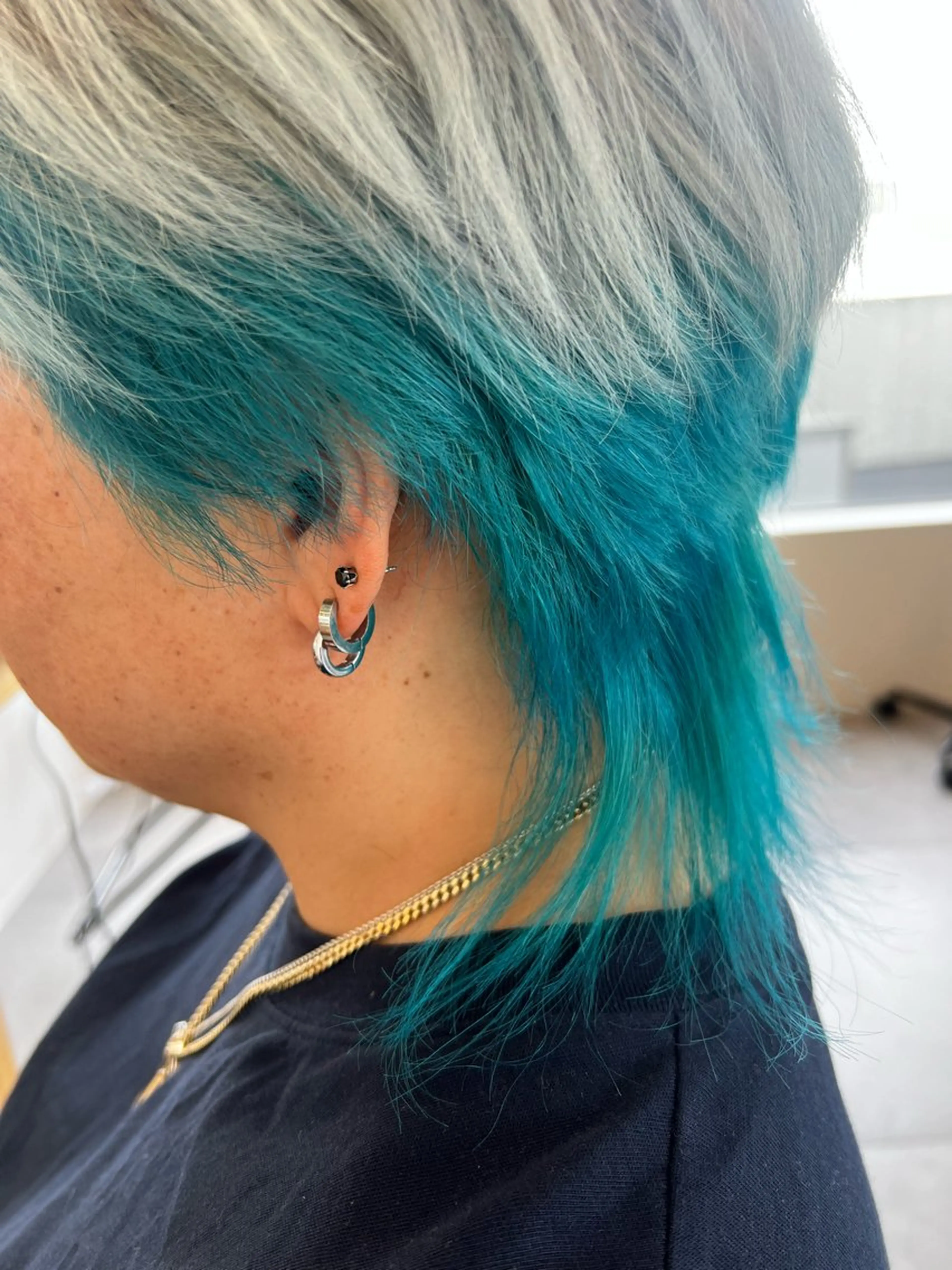 ミディアム カラー カット ヘアカラー Ore🫧タナカマヤ /柔らかい質感カラーのヘアスタイル