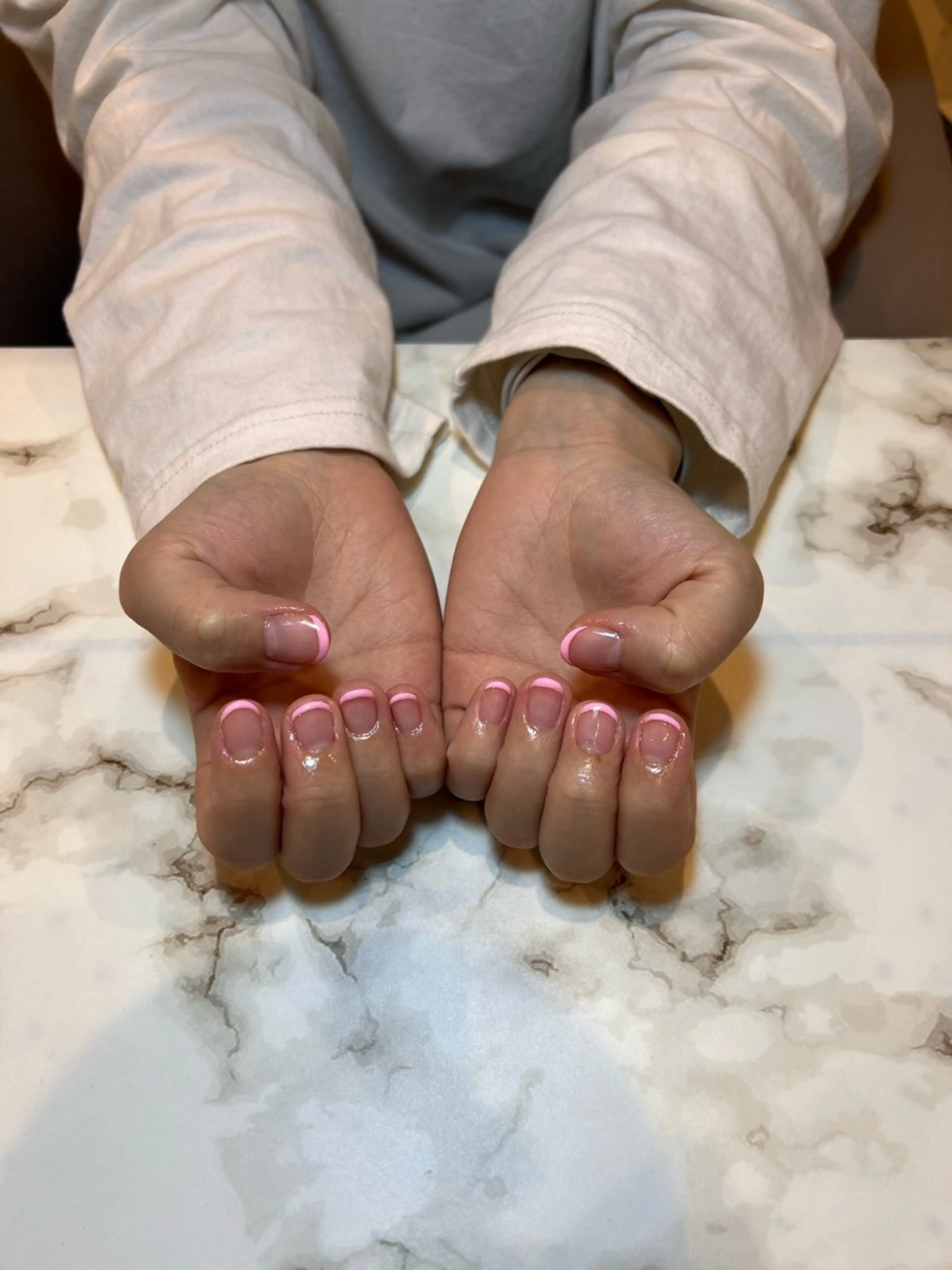 ネイル フレンチネイル KANOネイリスト/ UNELMA天神のネイルデザイン