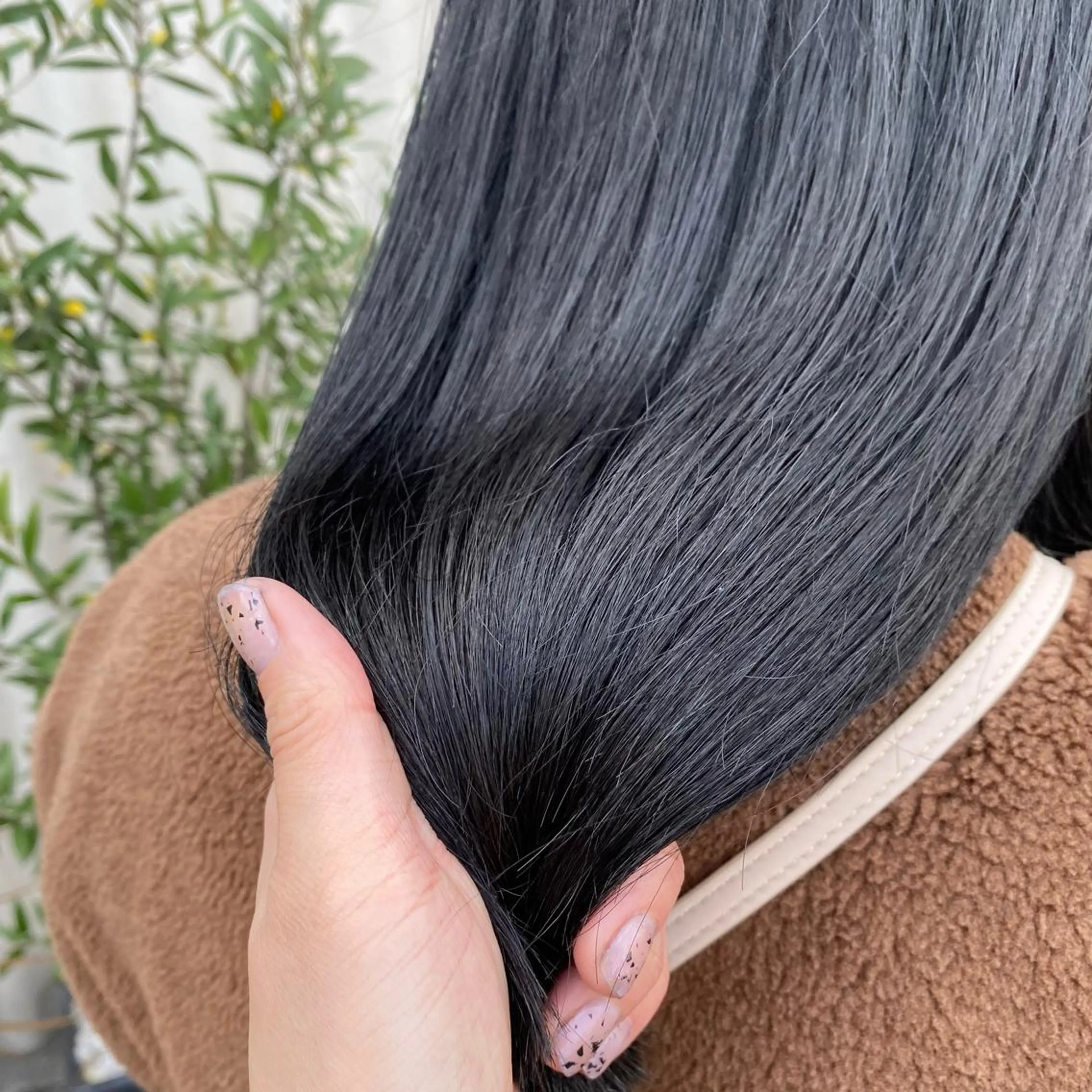 ロング カラー 中村 友香のヘアスタイル