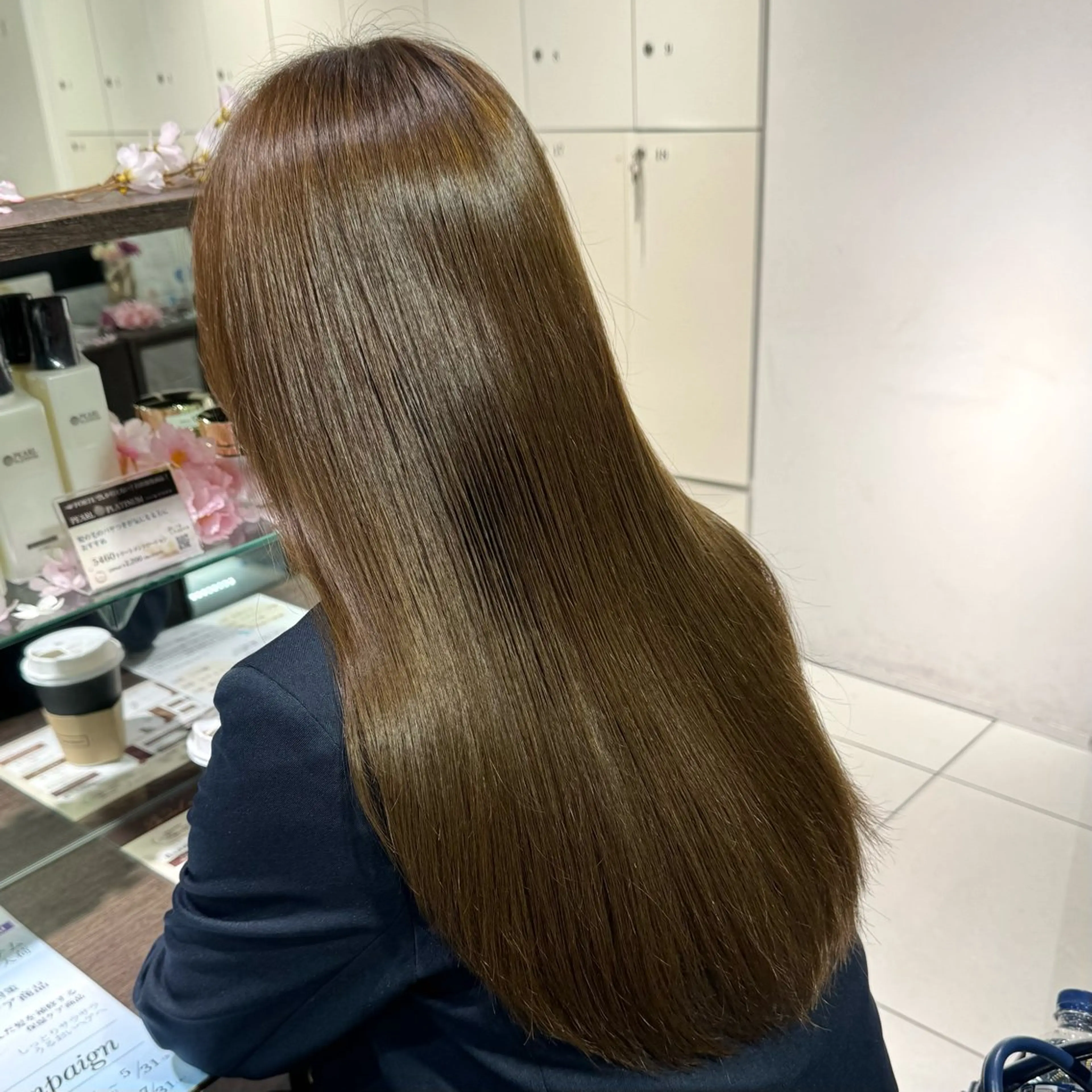 ロング カラー ヘアアレンジ ヘアカラー ブリーチなしカラー /新百合ヶ丘/安形翔のヘアスタイル