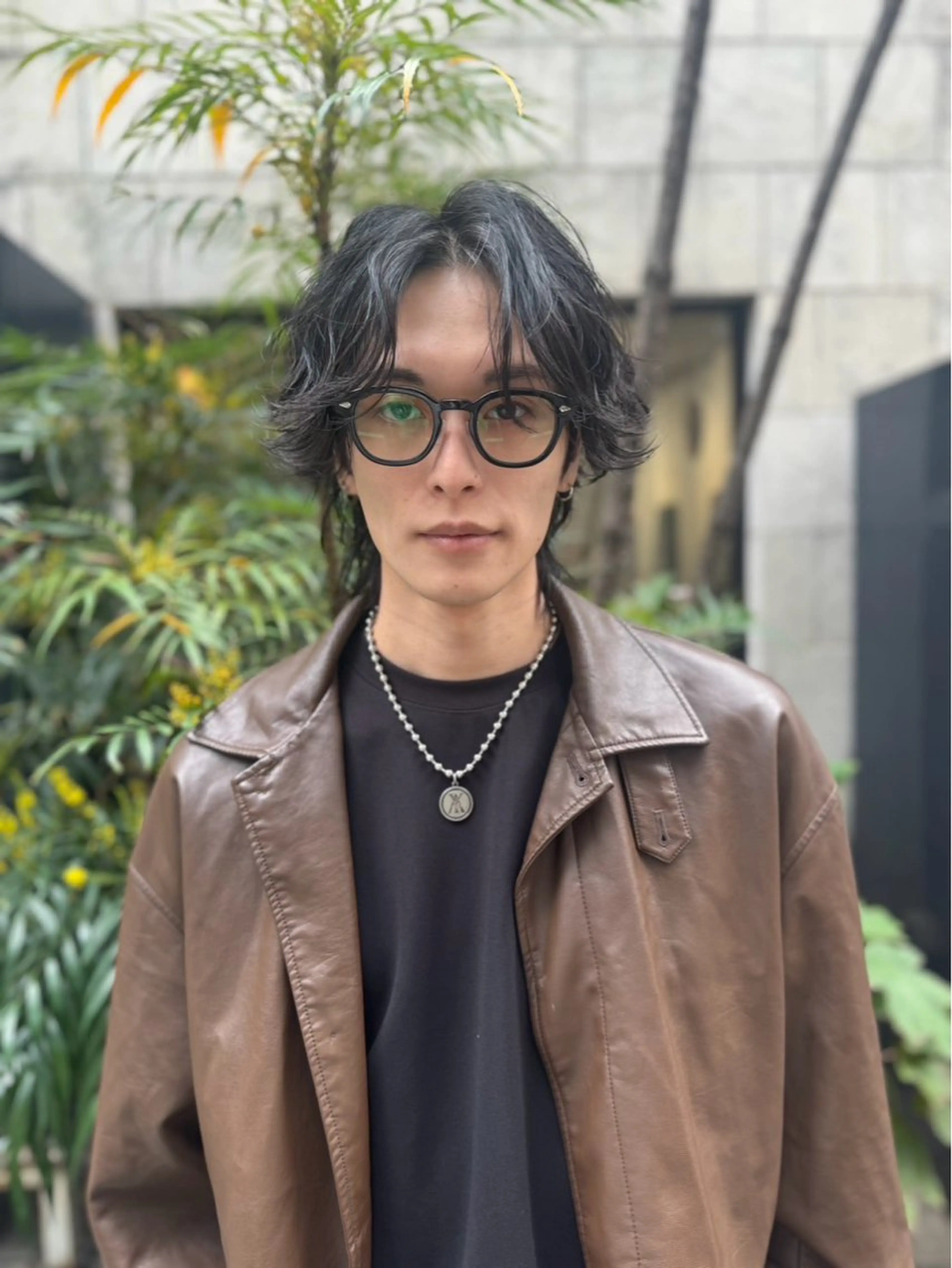 カラー パーマ メンズ カット ヘアカラー パーマ トリートメント ヘアセット 新宿/韓国ヘア/ 髪質改善ストレートのヘアスタイル