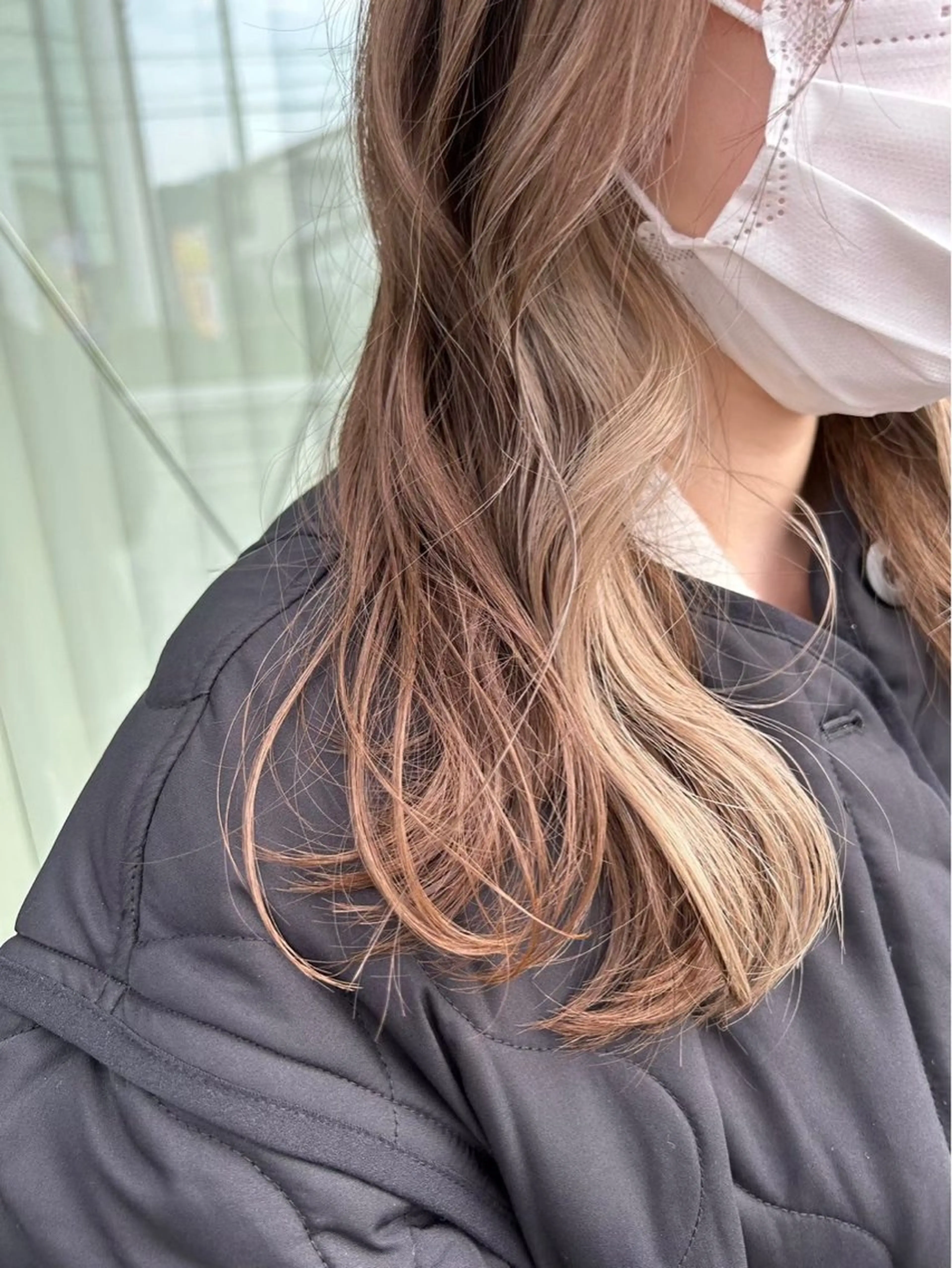 セミロング ヘアカラー 垢抜け/イメチェン color🦩ちあきのヘアスタイル